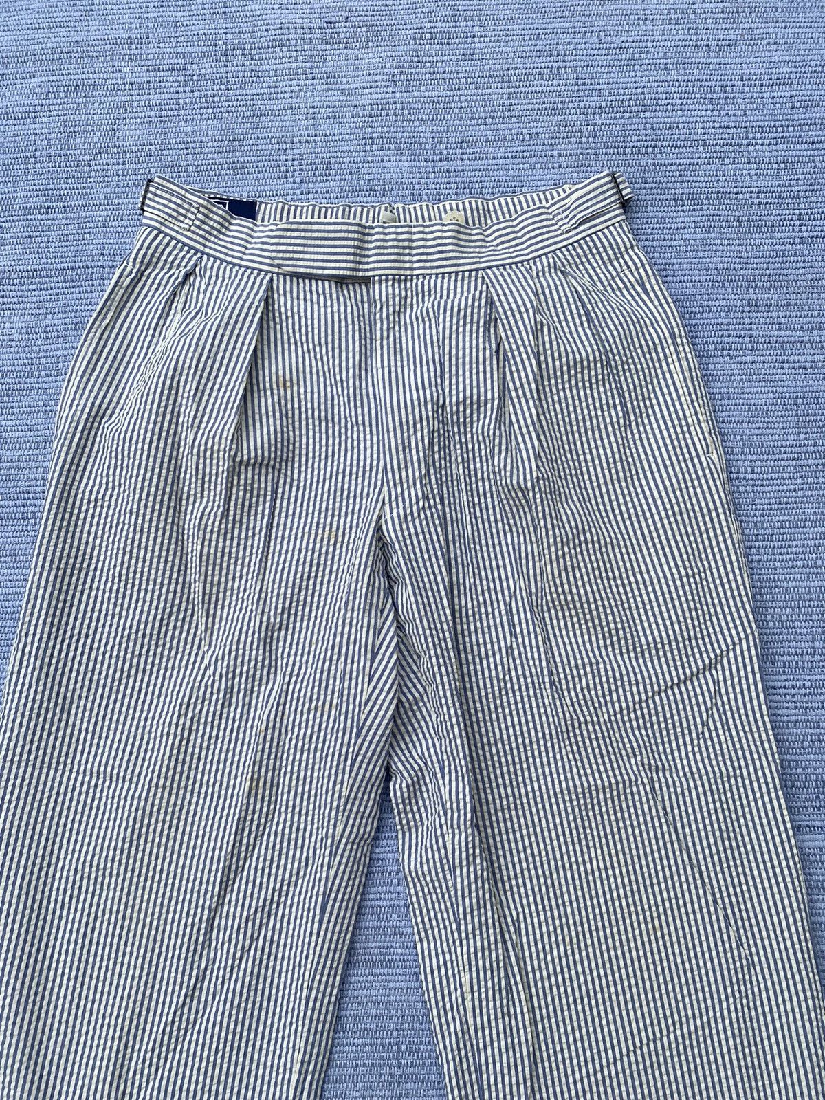 Polo Ralph Lauren vintage polo ralph lauren striped wide pants Size US 30 / EU 46 - 2 Thumbnail