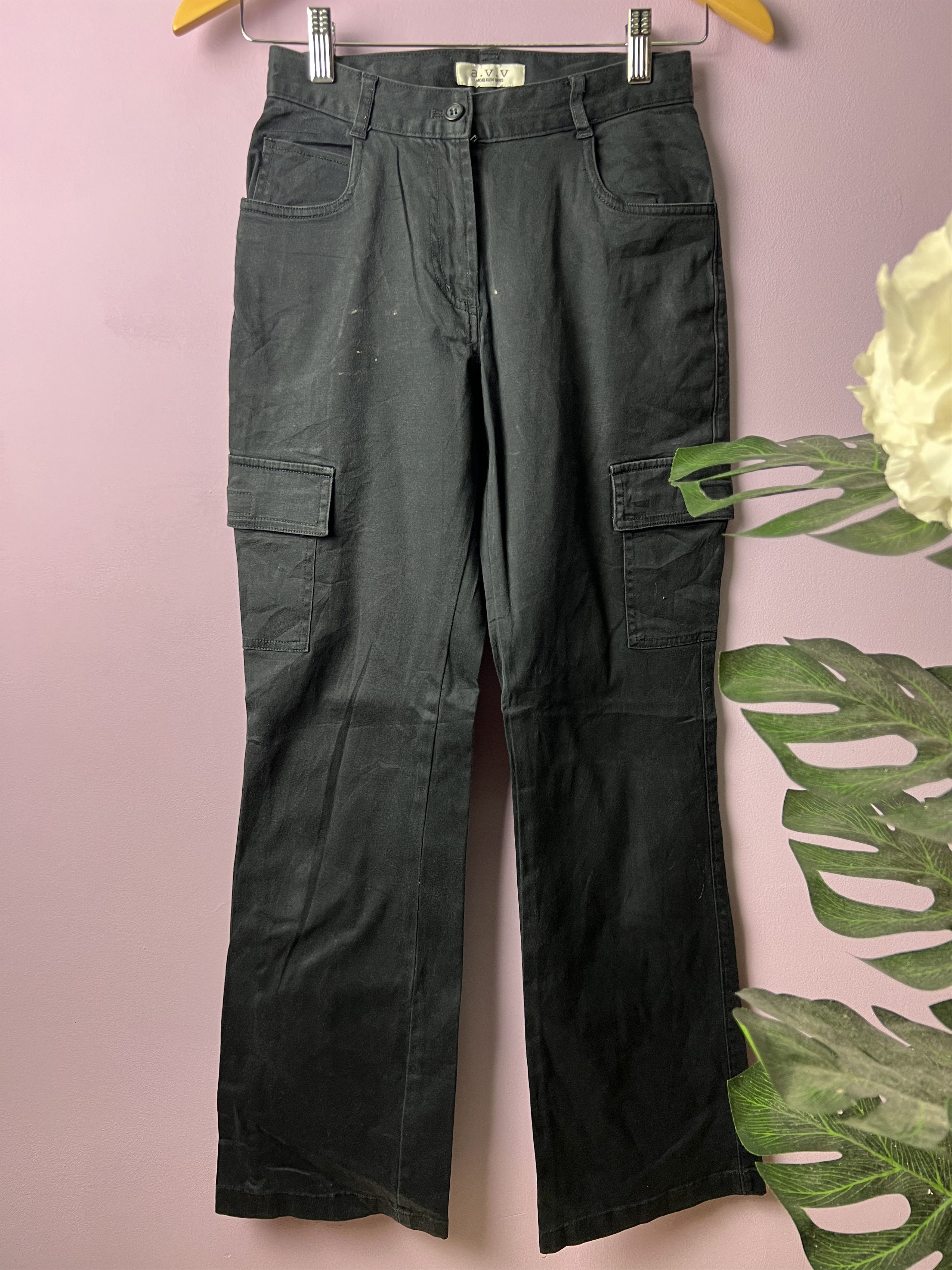Michel Klein 🔥Vintage AVV Michel Klein Cargo Pants Size US 26 / EU 42 - 2 Thumbnail