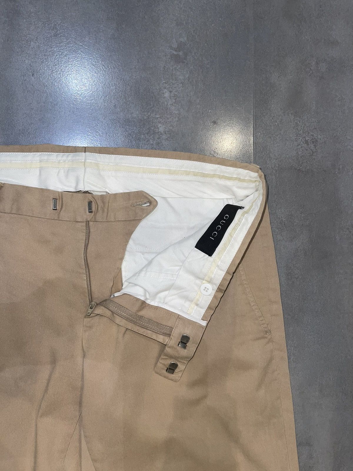 Gucci Gucci Beige Chino Pants Size US 32 / EU 48 - 13 Thumbnail