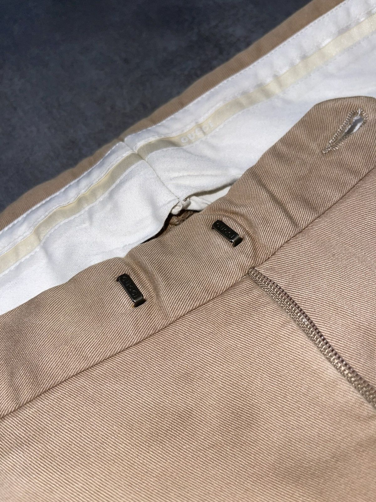 Gucci Gucci Beige Chino Pants Size US 32 / EU 48 - 12 Thumbnail