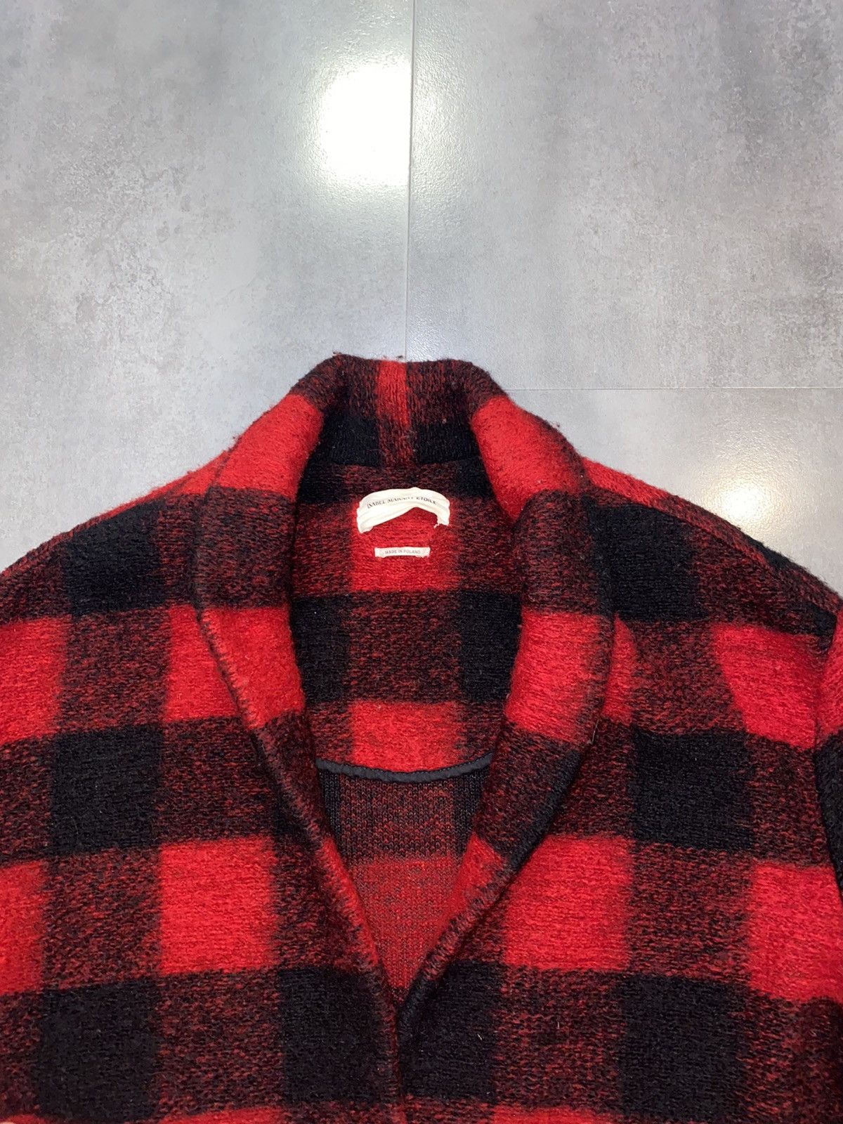 Isabel Marant Isabel Marant Checkered Wool Geeno Jacket Size US L / EU 52-54 / 3 - 10 Thumbnail