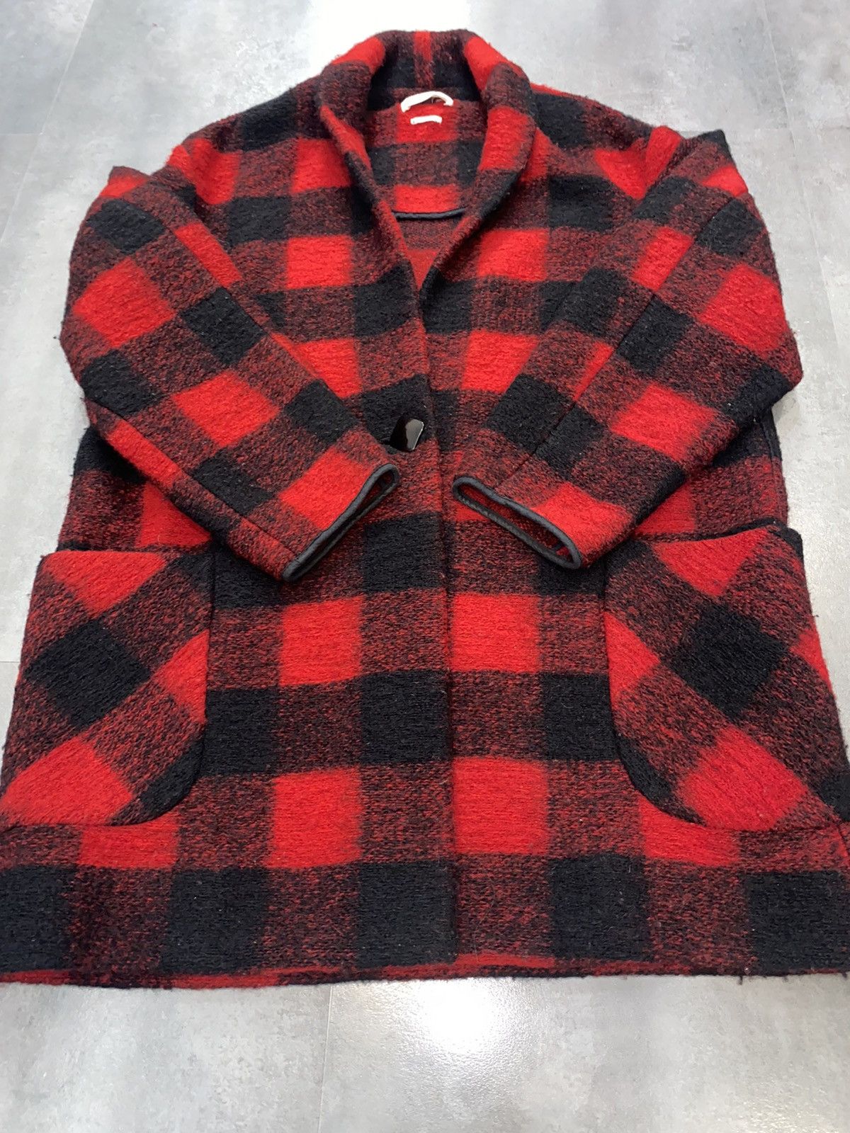 Isabel Marant Isabel Marant Checkered Wool Geeno Jacket Size US L / EU 52-54 / 3 - 11 Thumbnail
