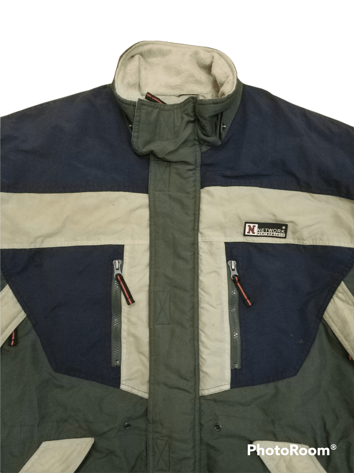 Japanese Brand 🔥Big Size Network Performance Windbreaker Jacket Size US XL / EU 56 / 4 - 5 Thumbnail