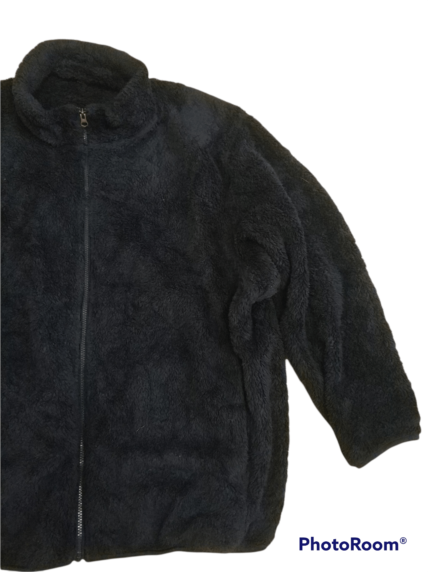 Japanese Brand 🔥Big Size Uniqlo Faux Fur Fleece Jacket Size US XXL / EU 58 / 5 - 2 Thumbnail