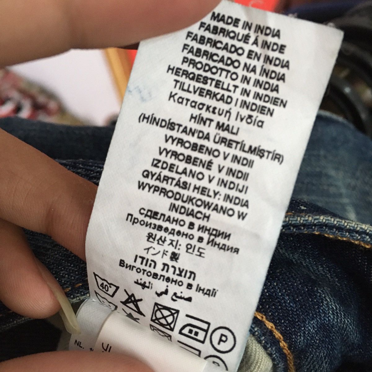G-Star Unique G STAR RAW Denim Pants Size US 30 / EU 46 - 17 Thumbnail