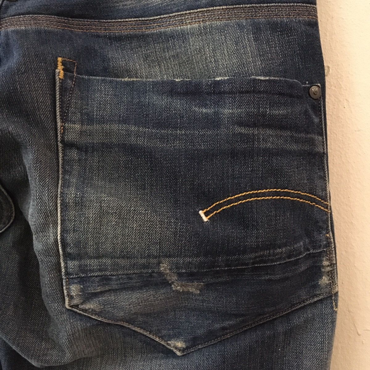 G-Star Unique G STAR RAW Denim Pants Size US 30 / EU 46 - 14 Thumbnail