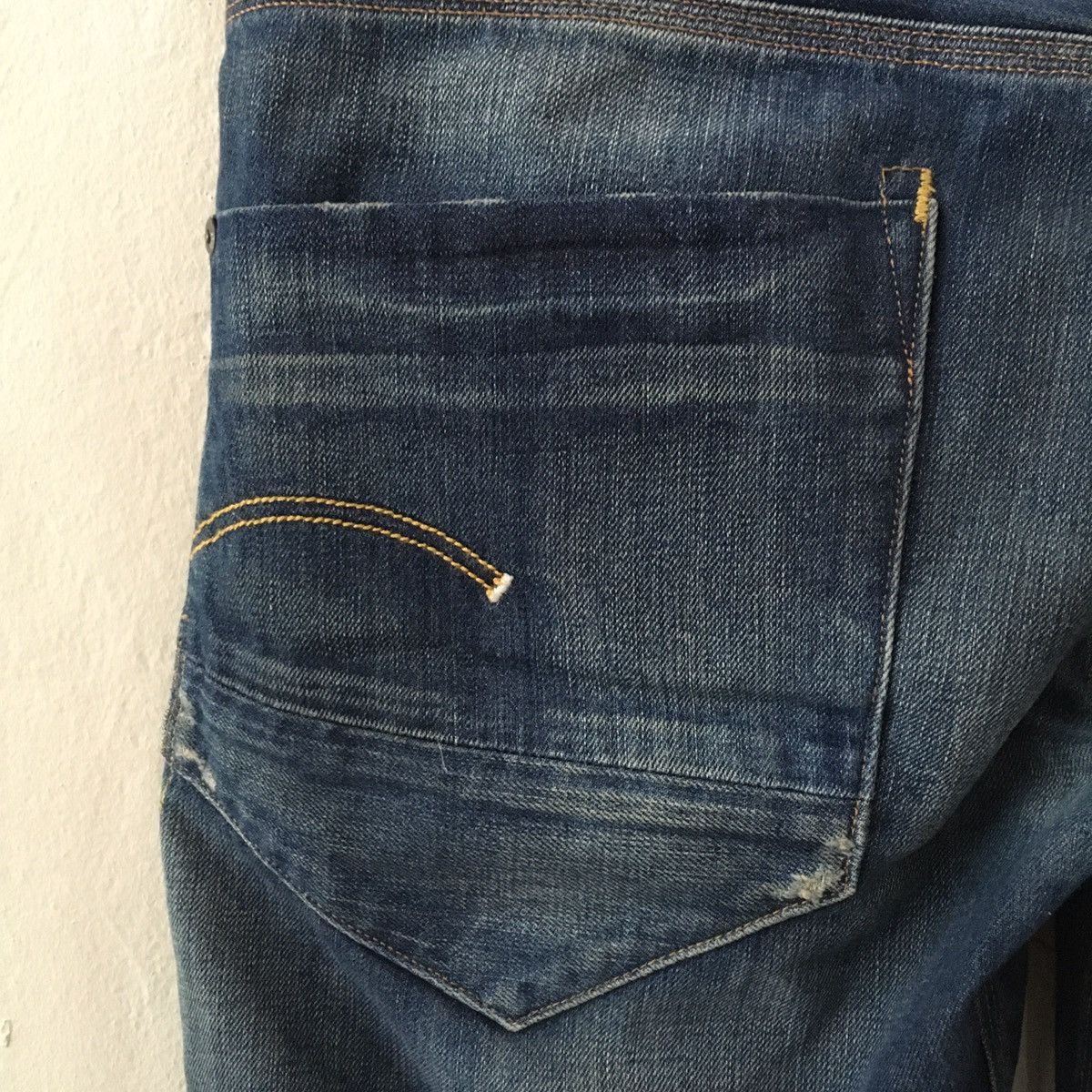 G-Star Unique G STAR RAW Denim Pants Size US 30 / EU 46 - 15 Thumbnail