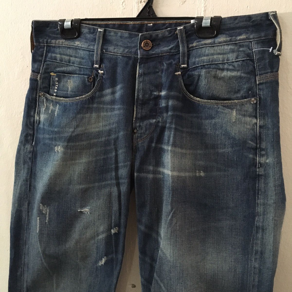 G-Star Unique G STAR RAW Denim Pants Size US 30 / EU 46 - 2 Thumbnail