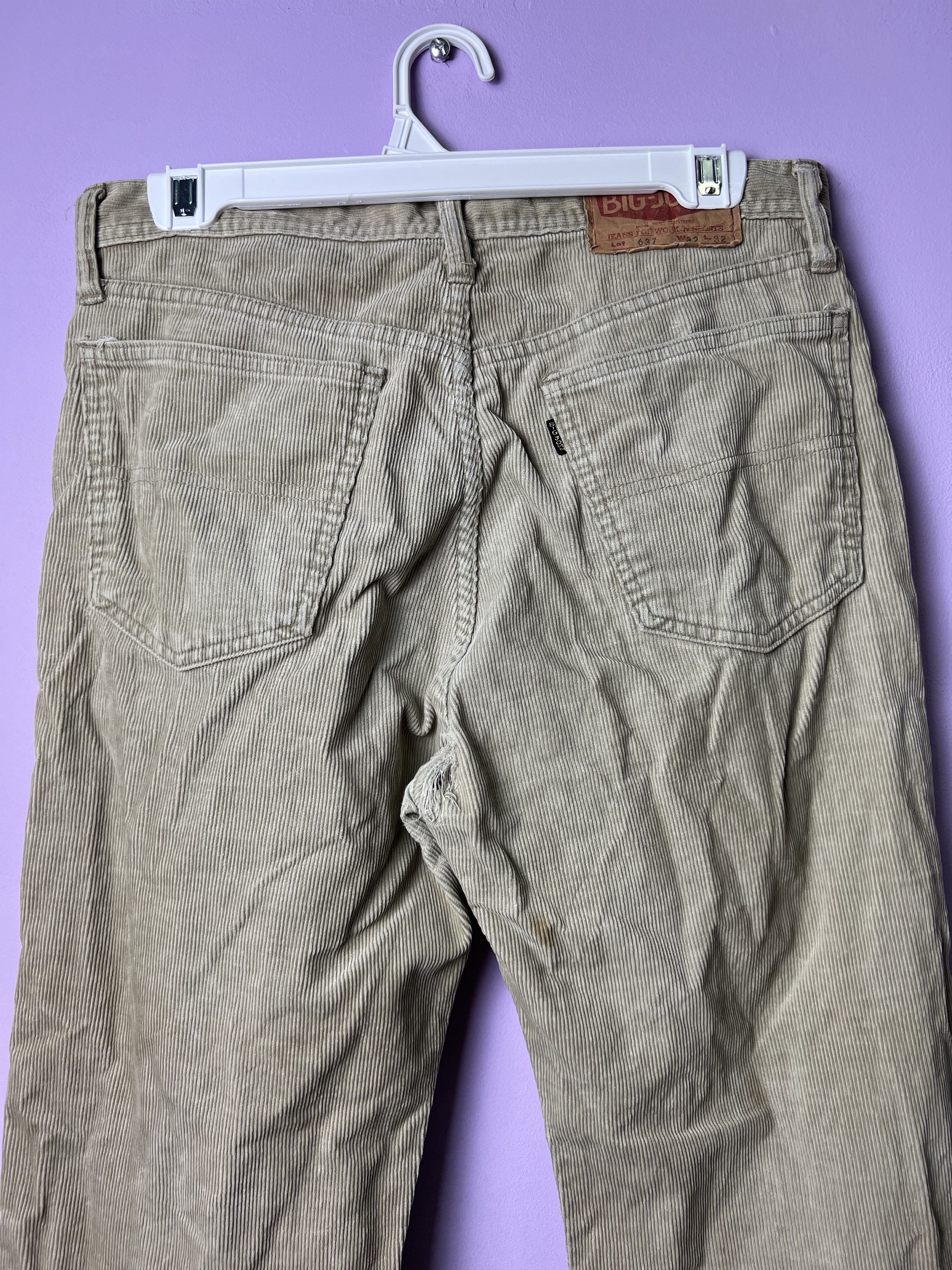 Big John 🔥Vintage Big John Pre Shrunk Corduroy Pants Size US 31 - 10 Thumbnail