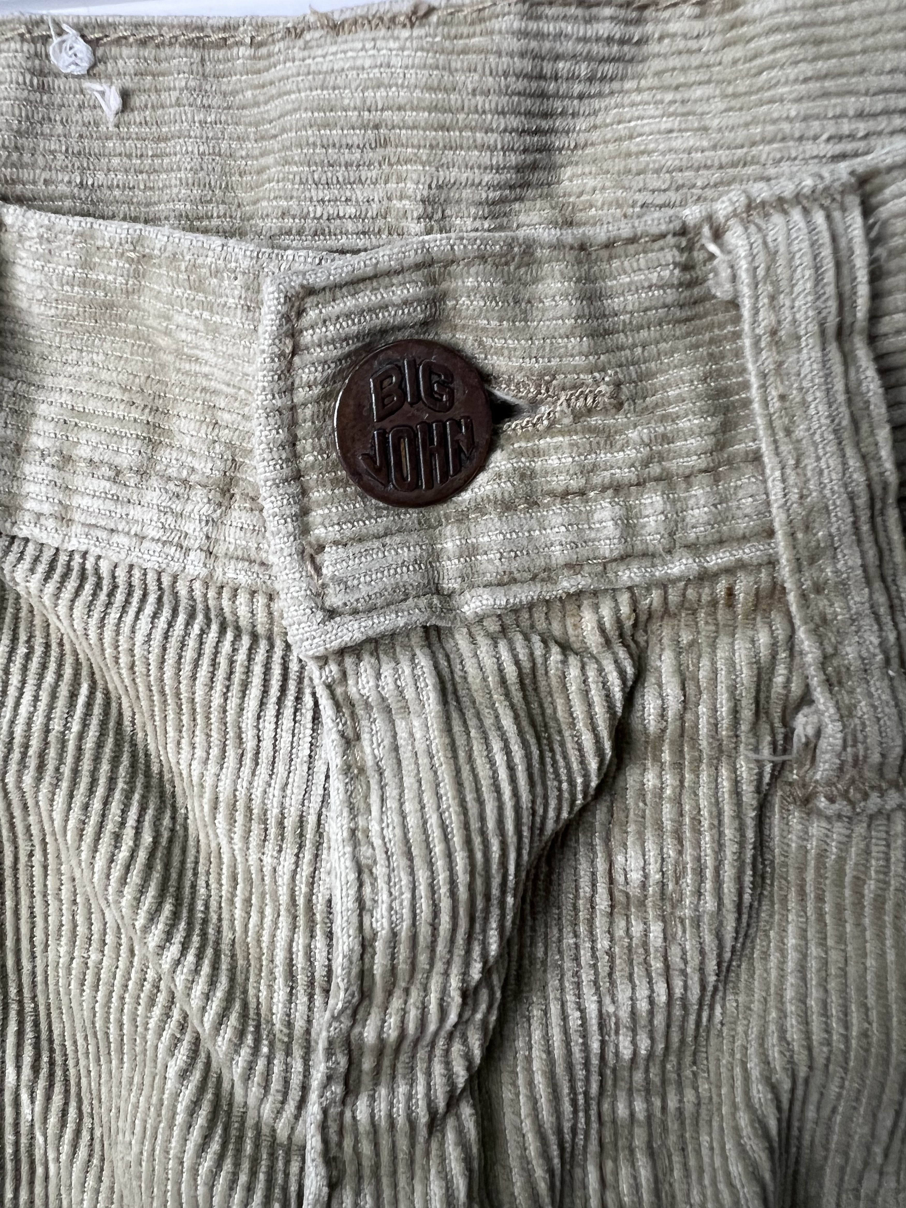 Big John 🔥Vintage Big John Pre Shrunk Corduroy Pants Size US 31 - 14 Thumbnail