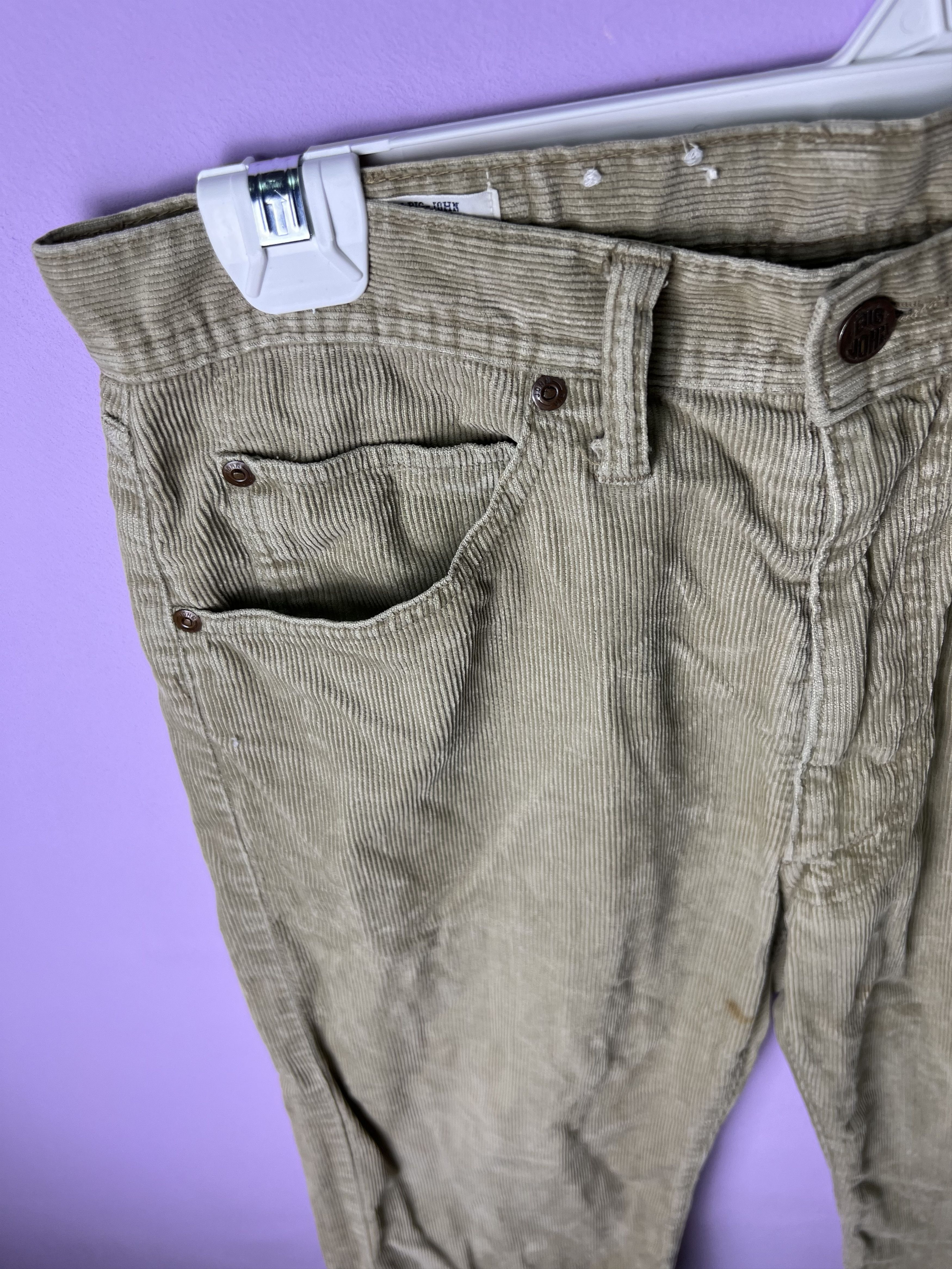 Big John 🔥Vintage Big John Pre Shrunk Corduroy Pants Size US 31 - 9 Thumbnail