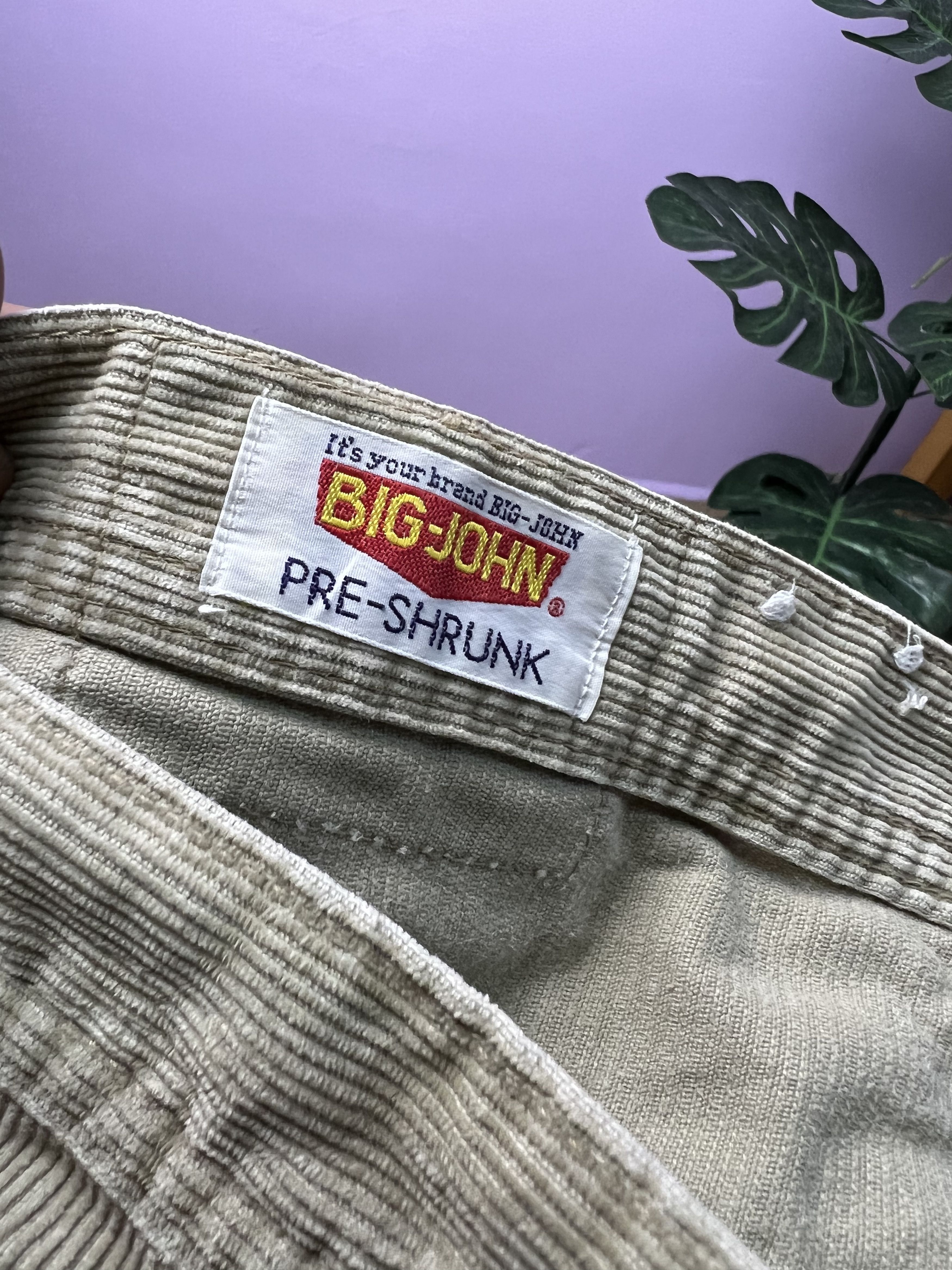 Big John 🔥Vintage Big John Pre Shrunk Corduroy Pants Size US 31 - 17 Thumbnail