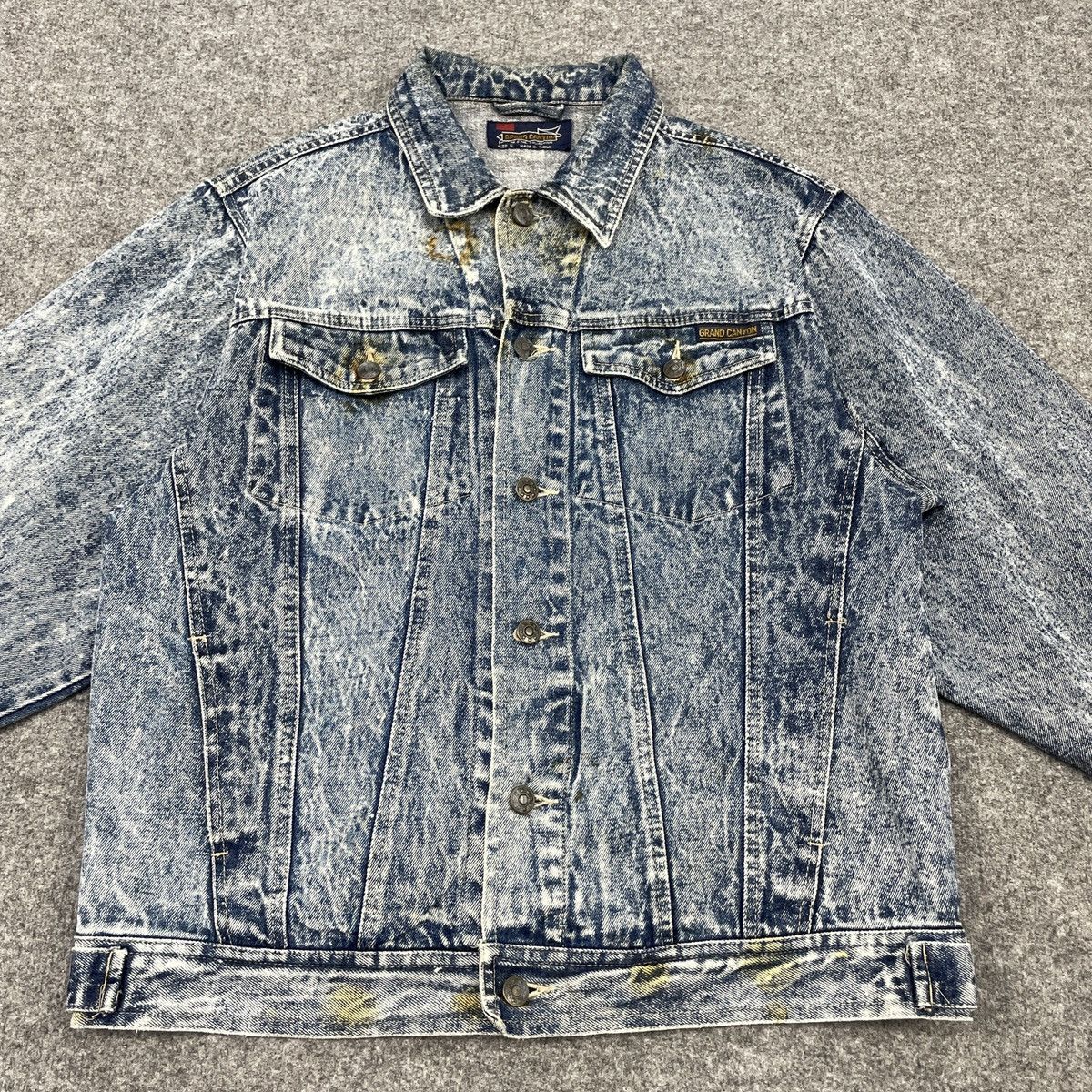 Japanese Brand × Vintage Vintage Grand Canyon Light Wash Denim Jacket Size US M / EU 48-50 / 2 - 3 Thumbnail