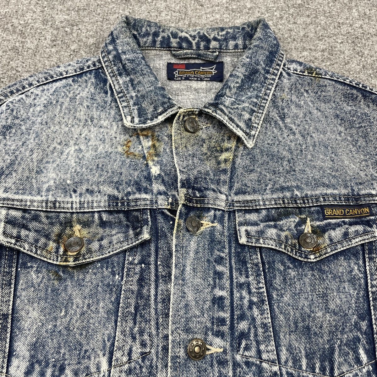Japanese Brand × Vintage Vintage Grand Canyon Light Wash Denim Jacket Size US M / EU 48-50 / 2 - 7 Thumbnail