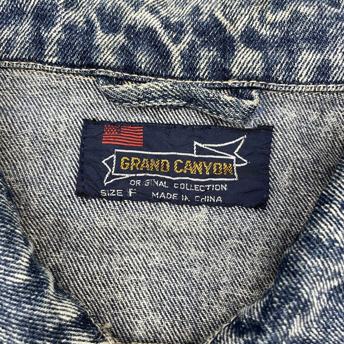 Japanese Brand × Vintage Vintage Grand Canyon Light Wash Denim Jacket Size US M / EU 48-50 / 2 - 11 Thumbnail