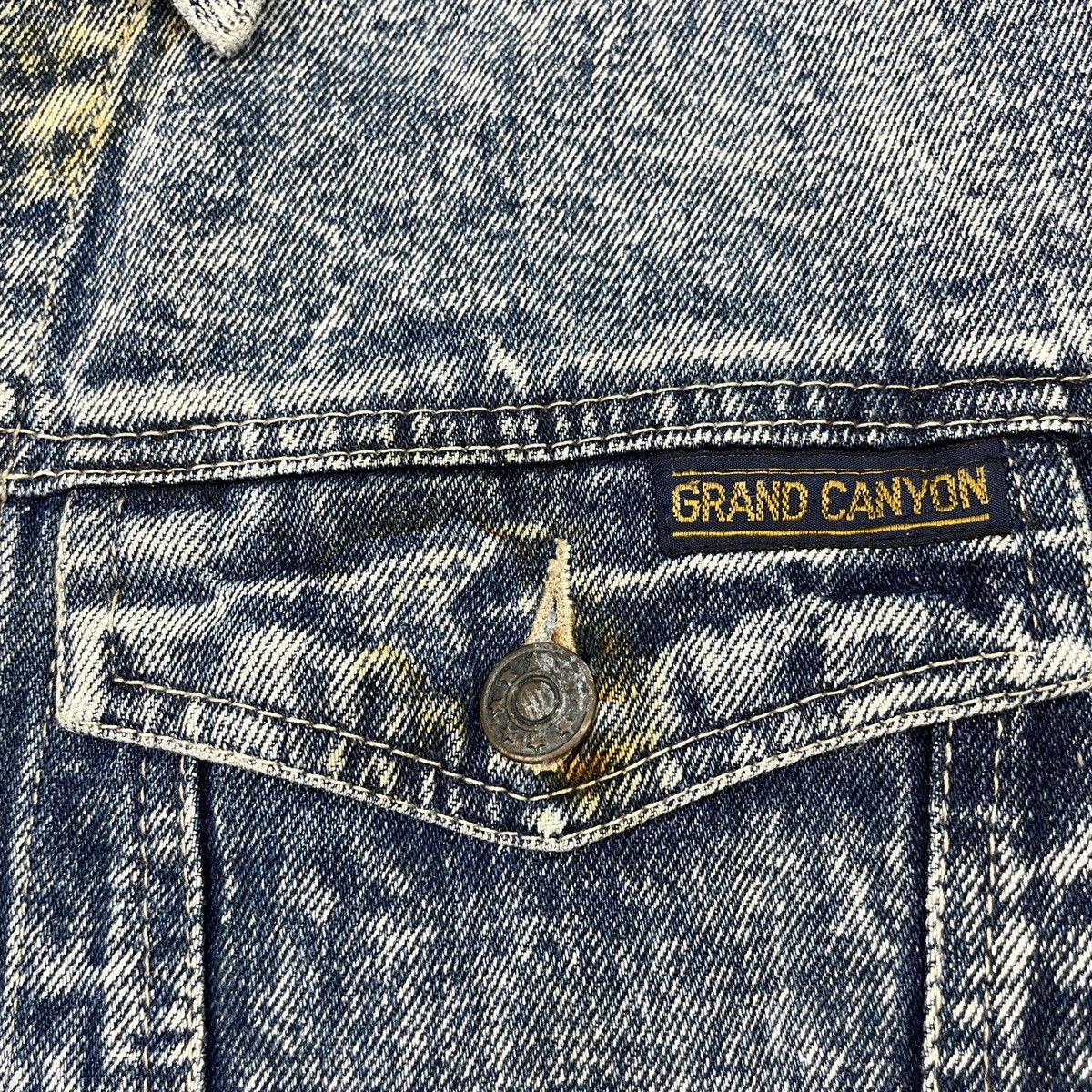Japanese Brand × Vintage Vintage Grand Canyon Light Wash Denim Jacket Size US M / EU 48-50 / 2 - 8 Thumbnail