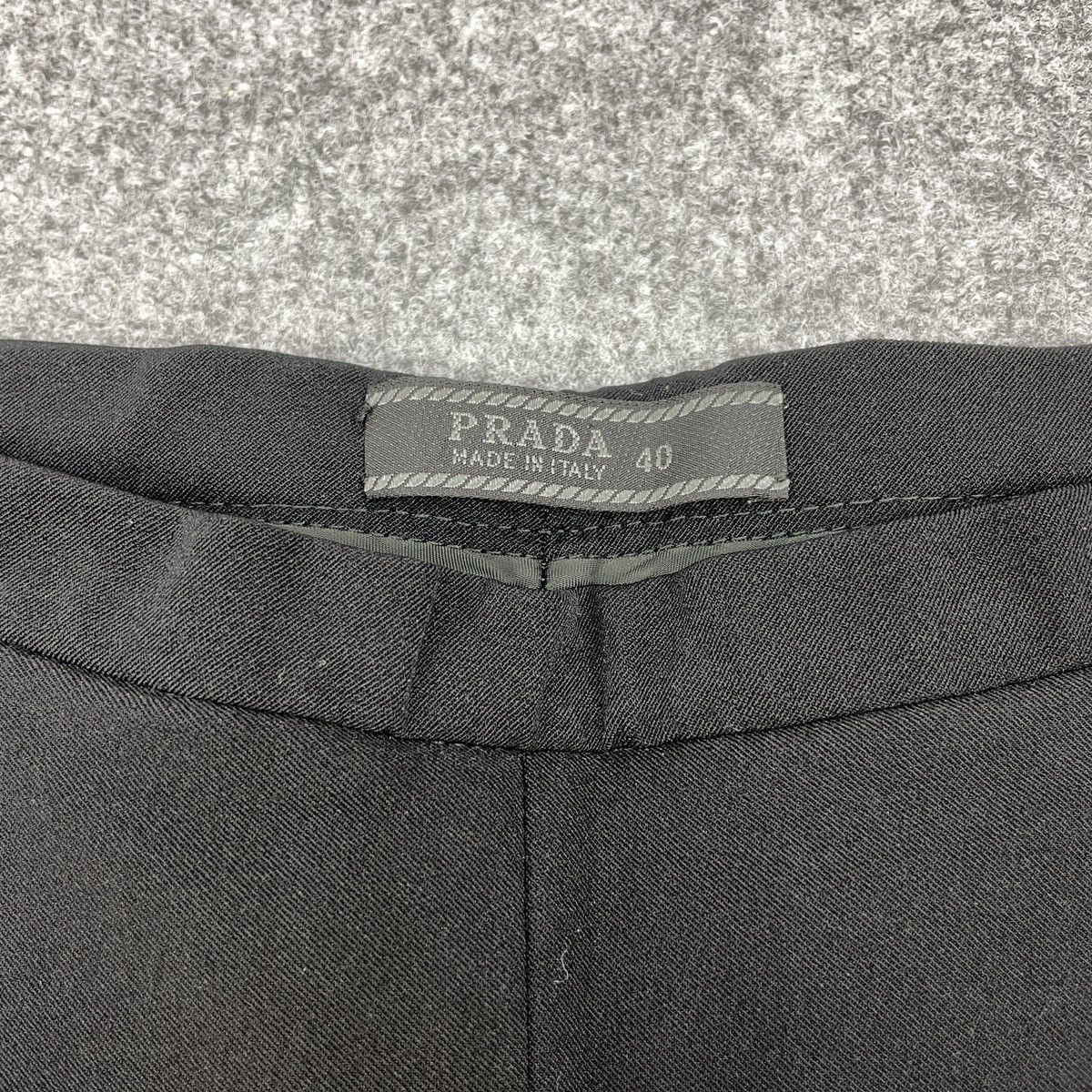 Prada Prada Black Sweat Pant Size 25" / US 0 / IT 36 - 3 Thumbnail