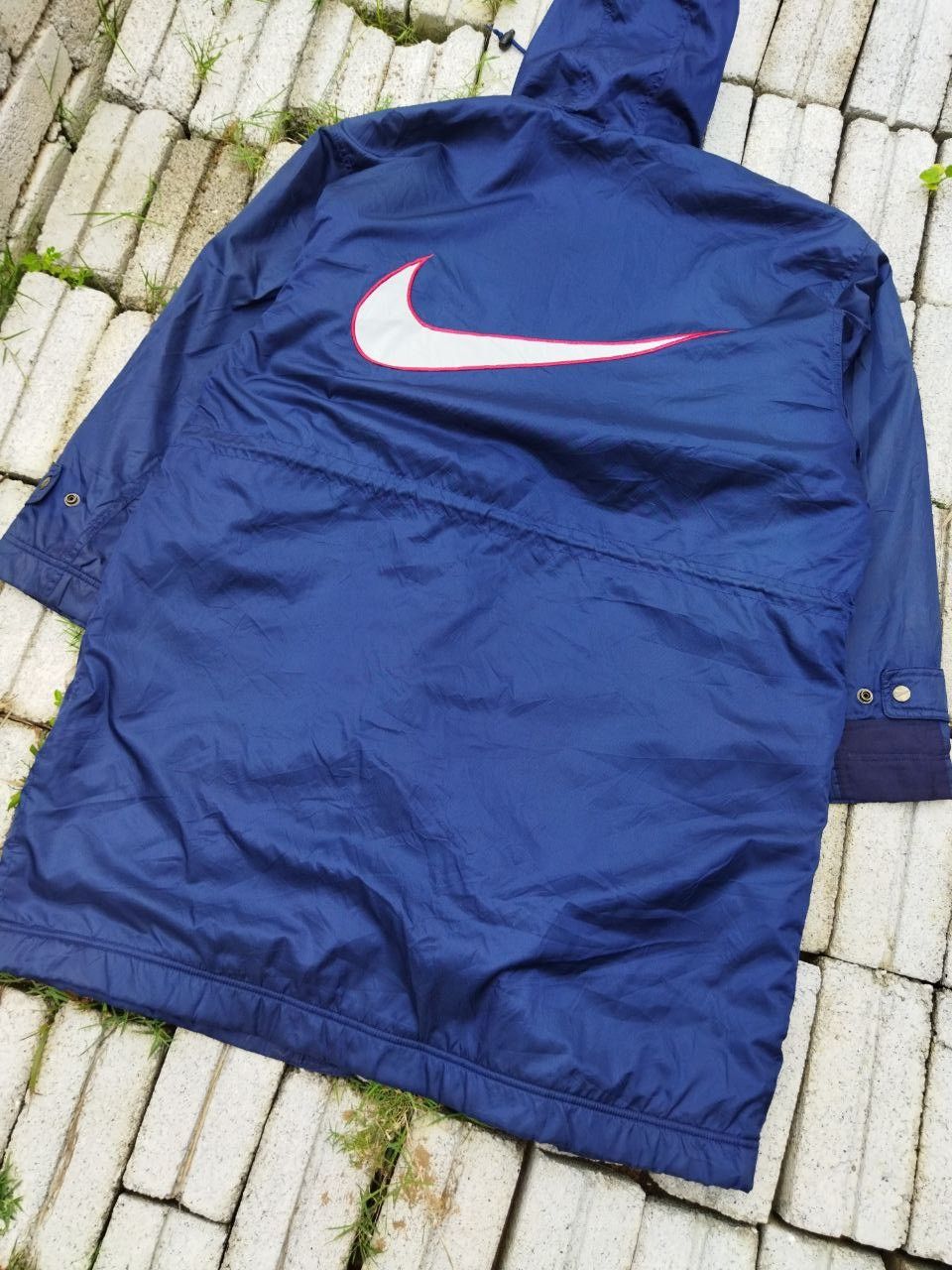 Nike Vintage Nike Big Swoosh Sherpa Lining Hoodie Jacket Size US M / EU 48-50 / 2 - 4 Thumbnail