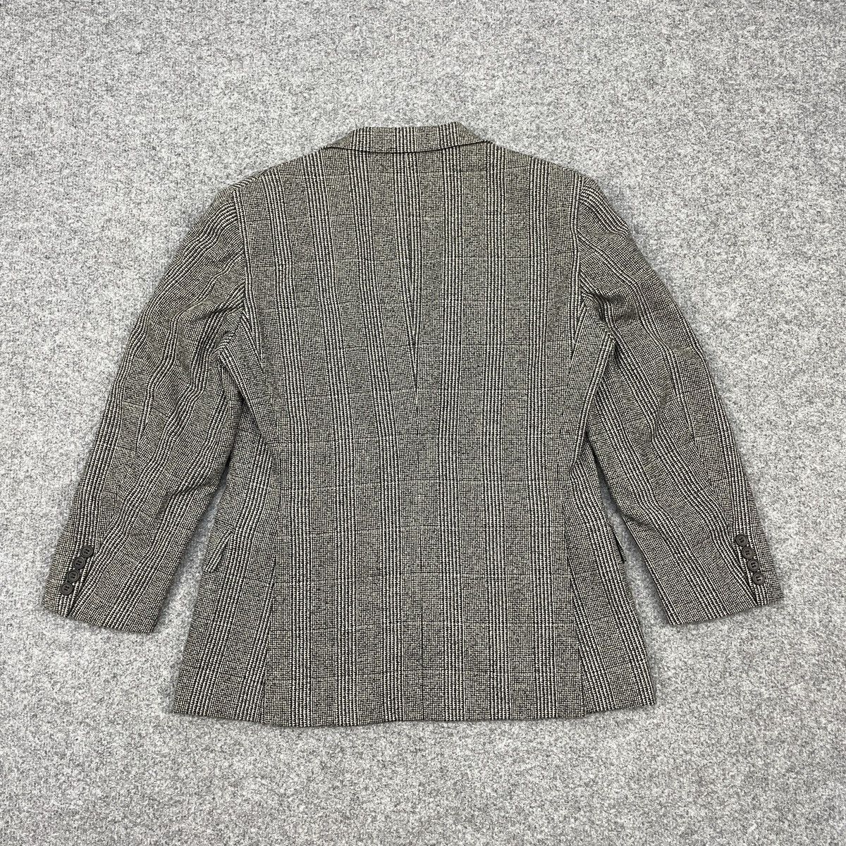 Burberry × Vintage Vintage Burberrys Stripes Wool Blazer Size M / US 6-8 / IT 42-44 - 2 Thumbnail