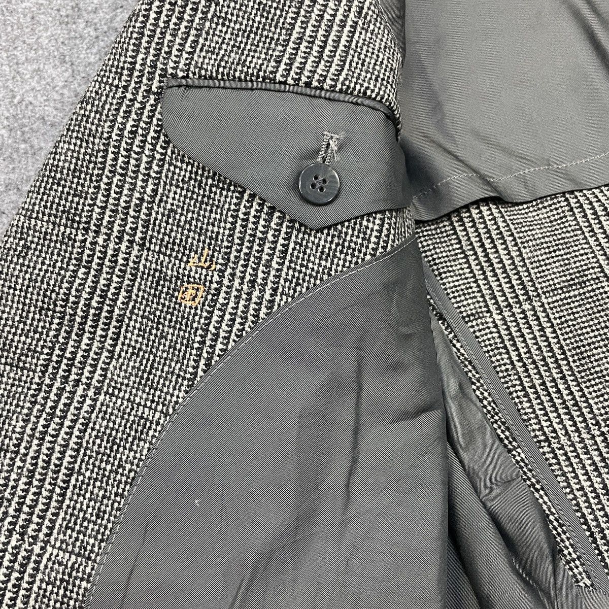 Burberry × Vintage Vintage Burberrys Stripes Wool Blazer Size M / US 6-8 / IT 42-44 - 5 Thumbnail