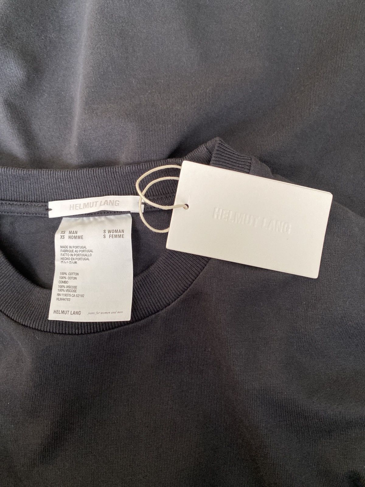 Helmut Lang Helmut Lang Strap Longsleeve T-Shirt / Small Size S / US 4 / IT 40 - 10 Thumbnail