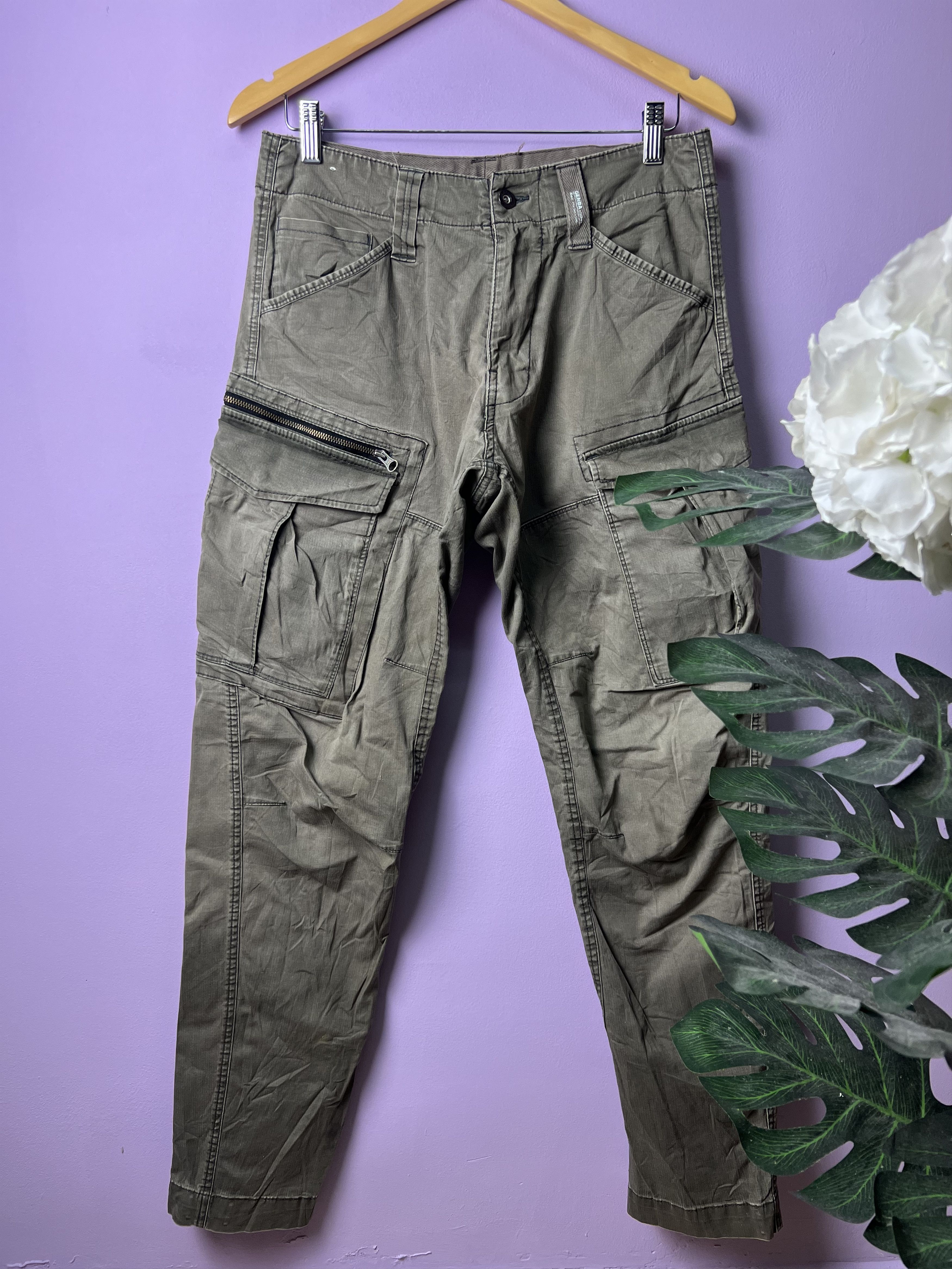 Japanese Brand 🔥Genba Tactical Cargo Pants Size US 31 - 1 Thumbnail
