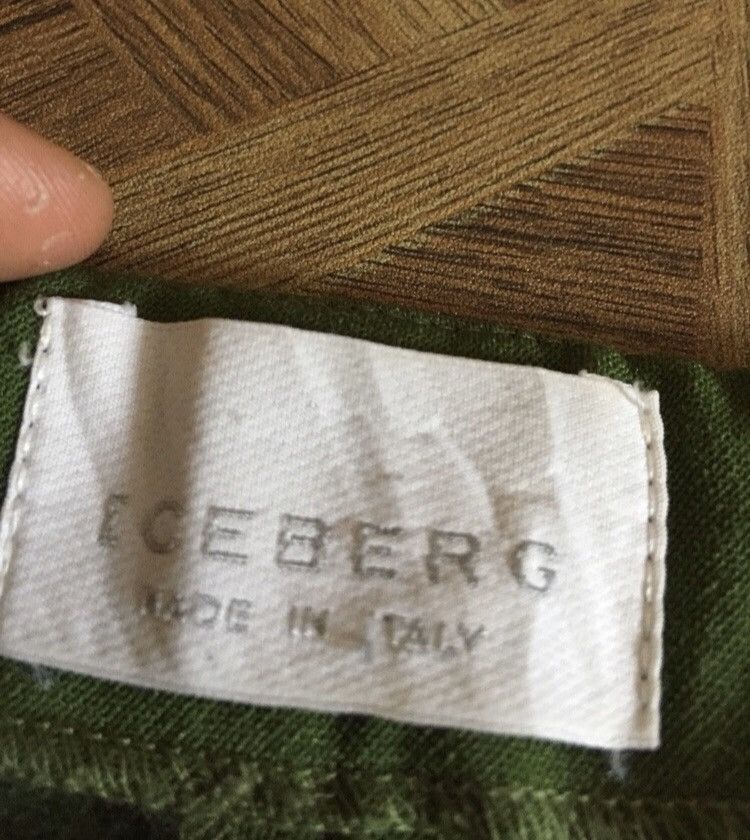 Designer Rare! luxury! ICEBERG pant Size US 27 - 3 Thumbnail