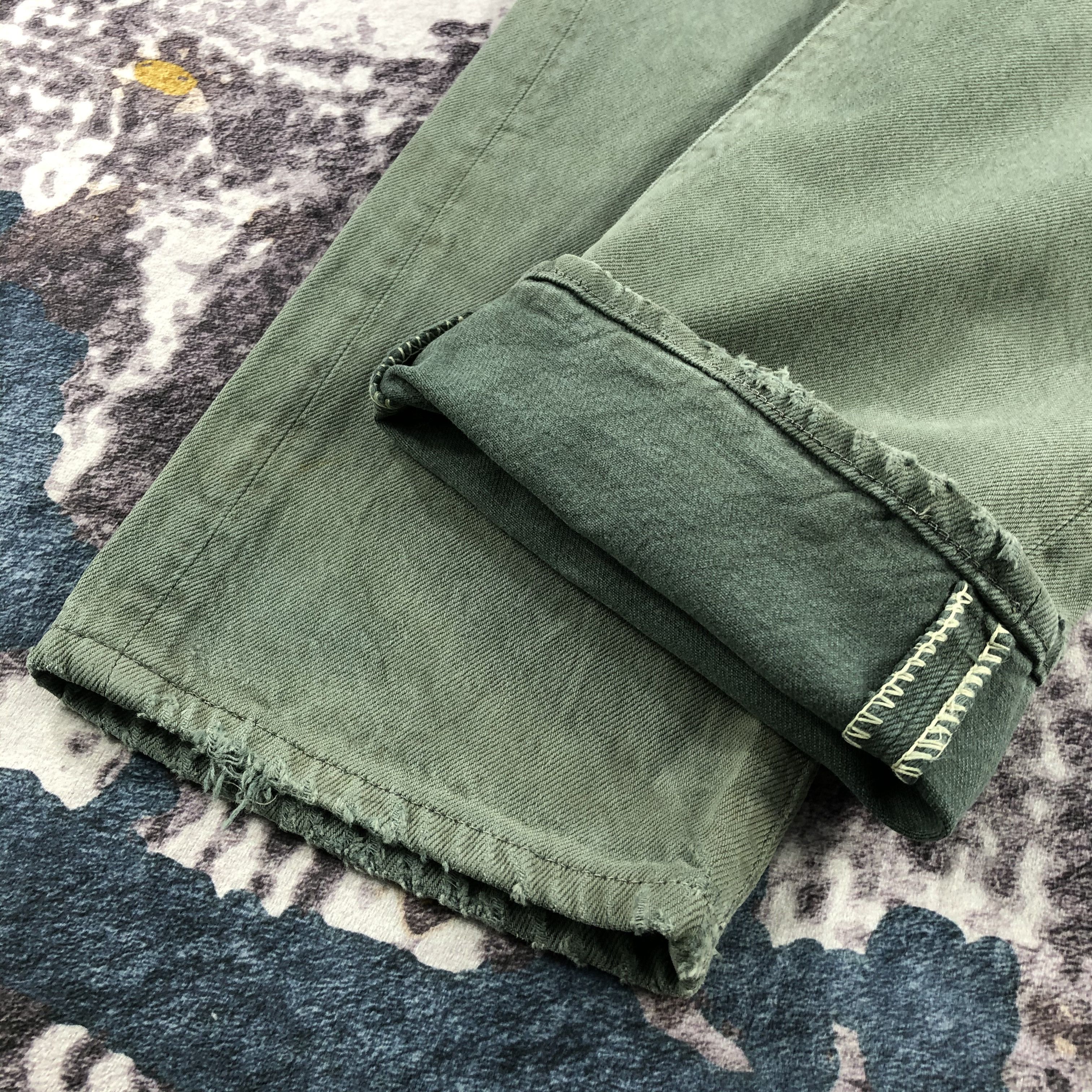 Levi's × Vintage 90s Vintage Ripped Levis 501 Jeans-JM2191 Size US 30 / EU 46 - 7 Thumbnail
