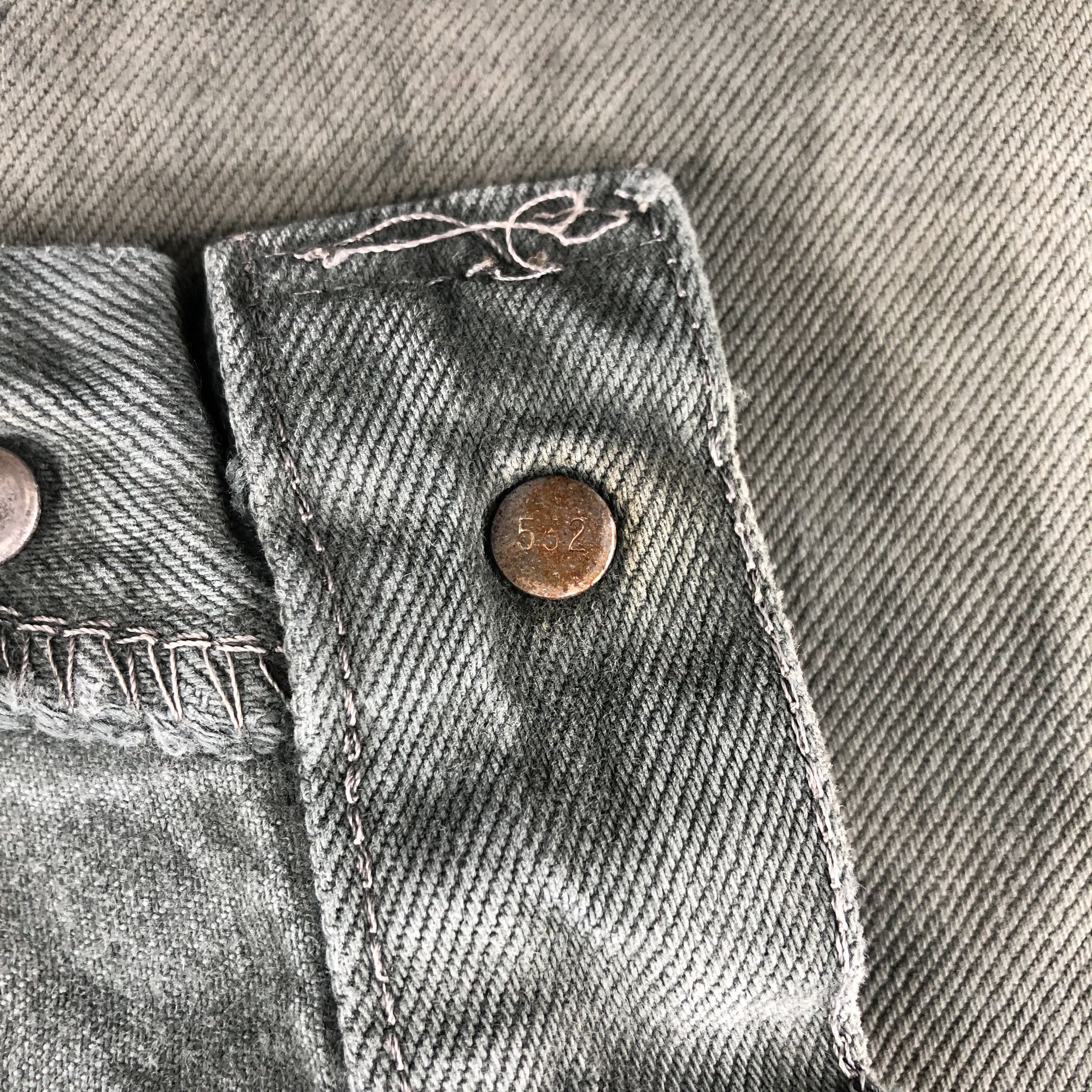 Levi's × Vintage 90s Vintage Ripped Levis 501 Jeans-JM2191 Size US 30 / EU 46 - 12 Thumbnail