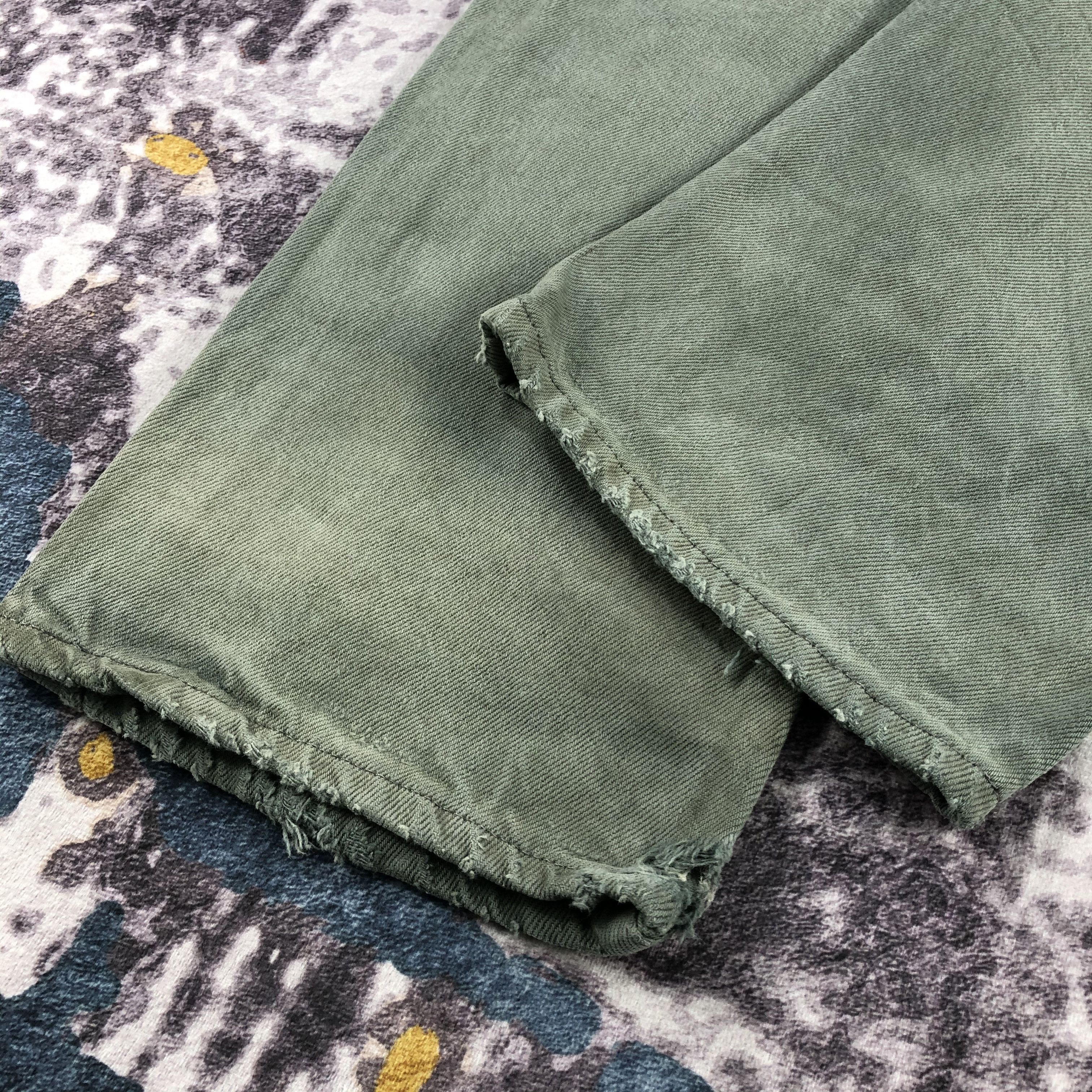 Levi's × Vintage 90s Vintage Ripped Levis 501 Jeans-JM2191 Size US 30 / EU 46 - 5 Thumbnail