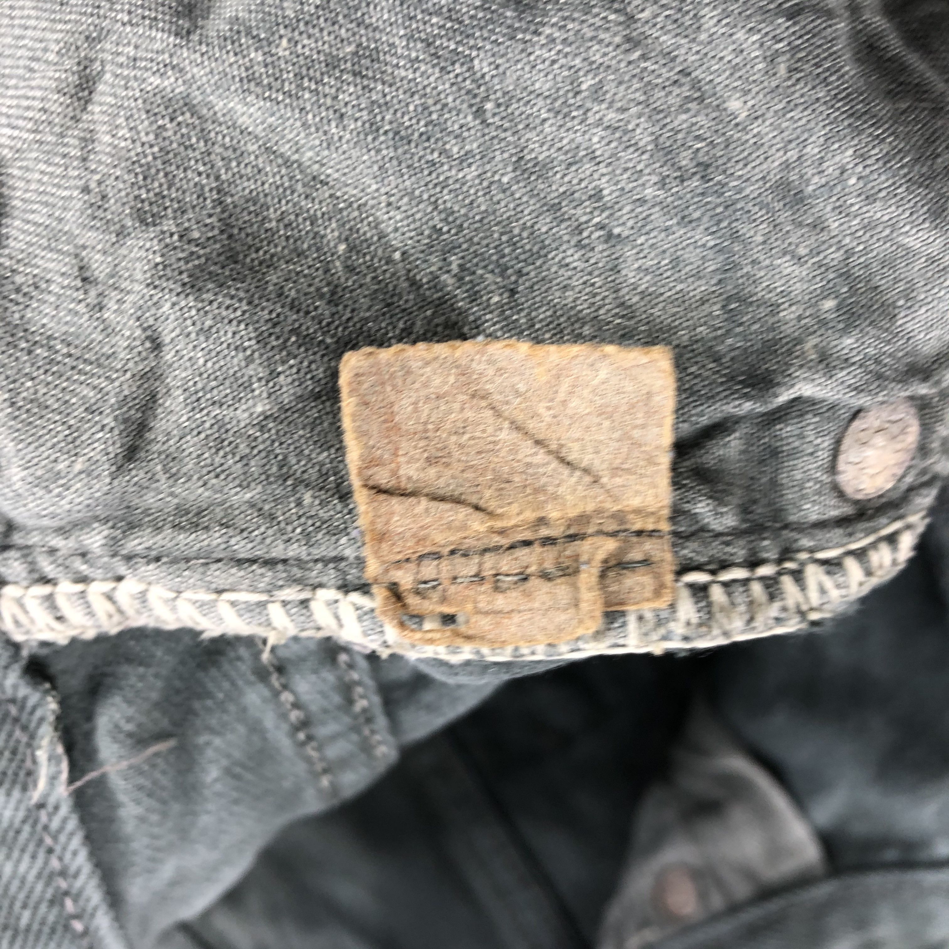 Levi's × Vintage 90s Vintage Ripped Levis 501 Jeans-JM2191 Size US 30 / EU 46 - 13 Thumbnail