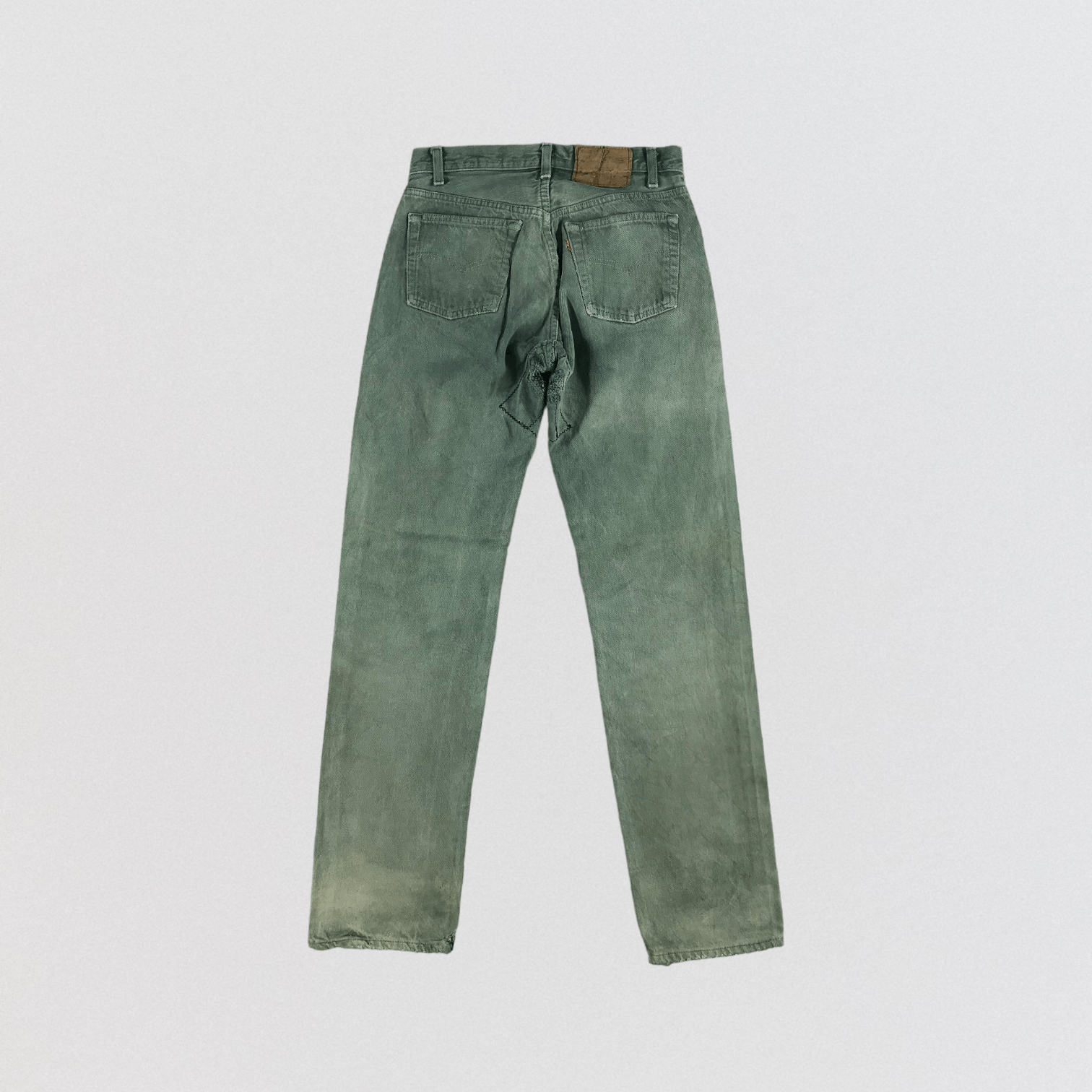 Levi's × Vintage 90s Vintage Ripped Levis 501 Jeans-JM2191 Size US 30 / EU 46 - 2 Thumbnail