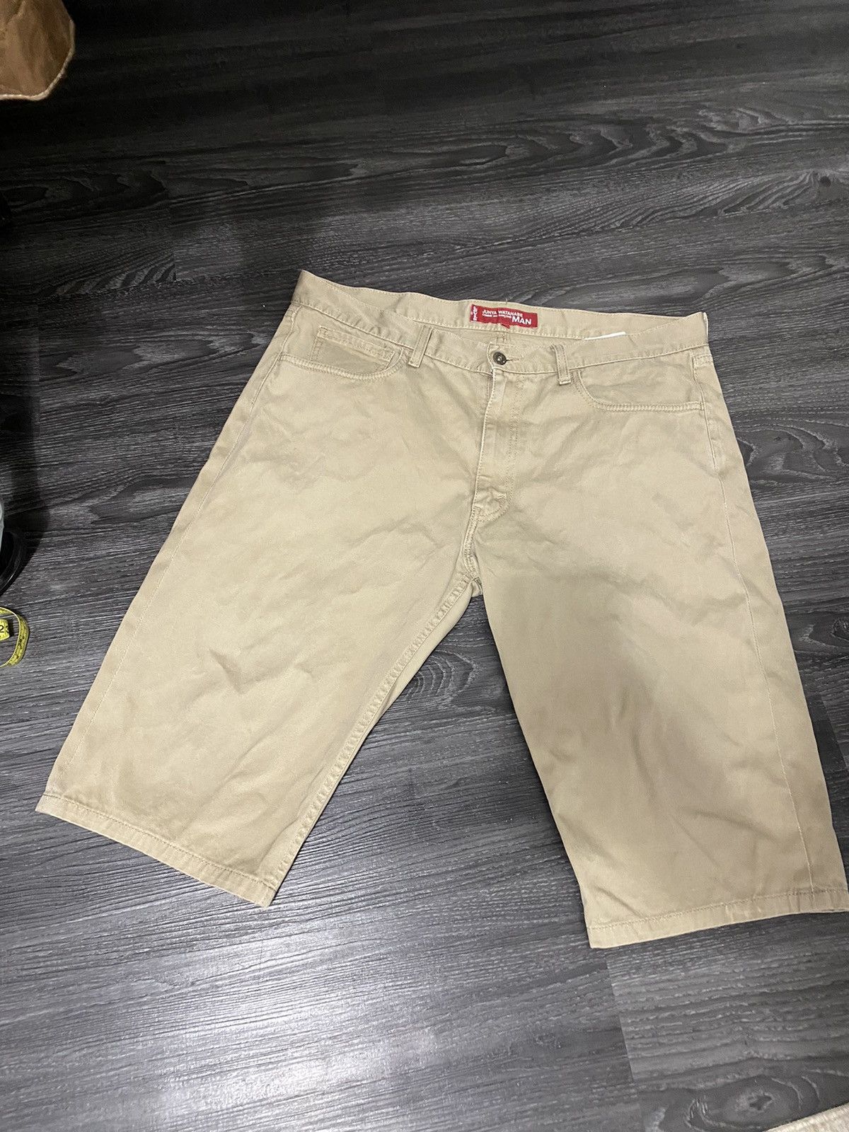 image of Junya Watanabe Levi’S Shorts in Tan, Men's (Size 38)