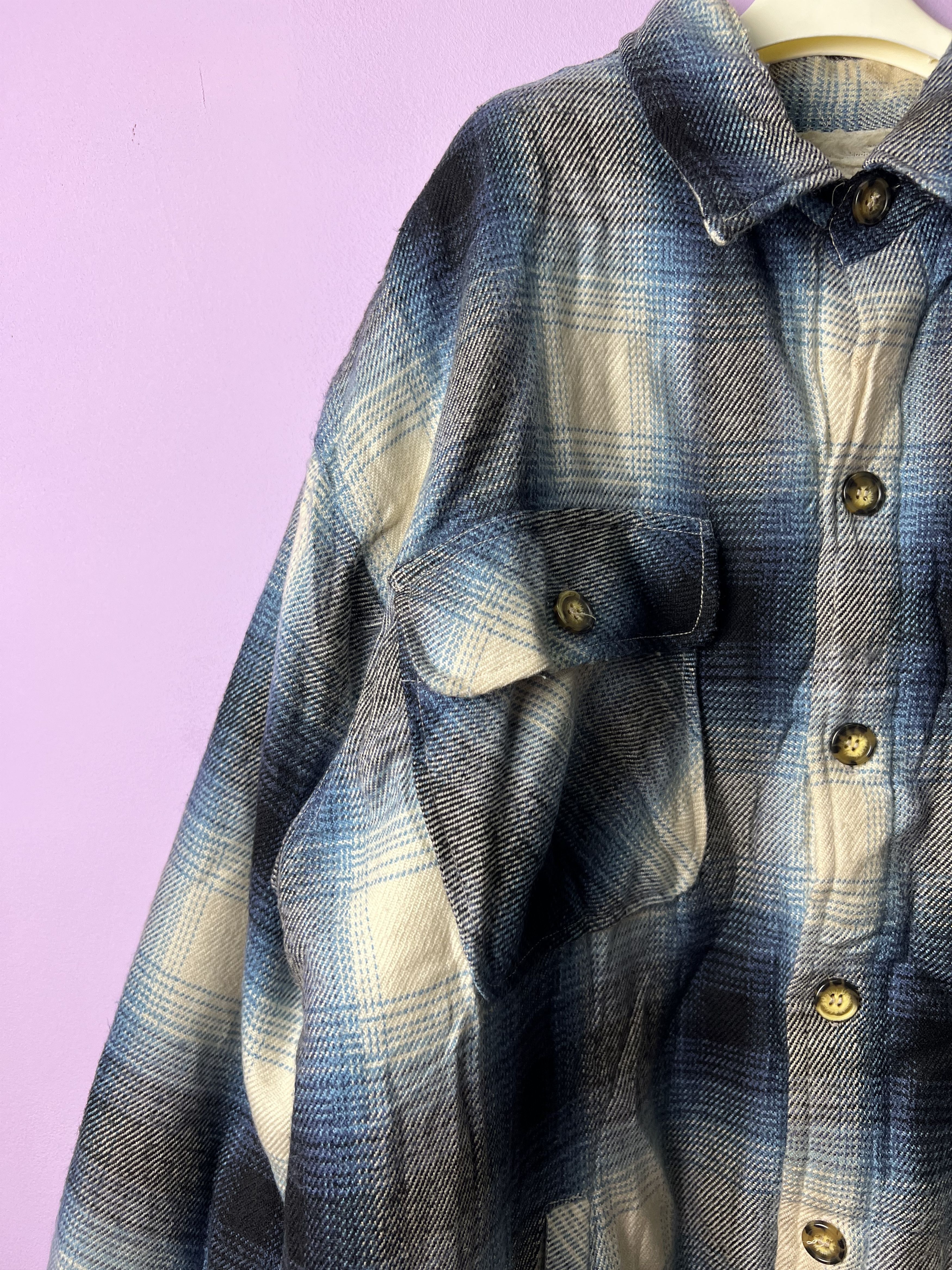 Japanese Brand 🔥Bayleaf Flannel Sherpa Jackets Size US L / EU 52-54 / 3 - 7 Thumbnail
