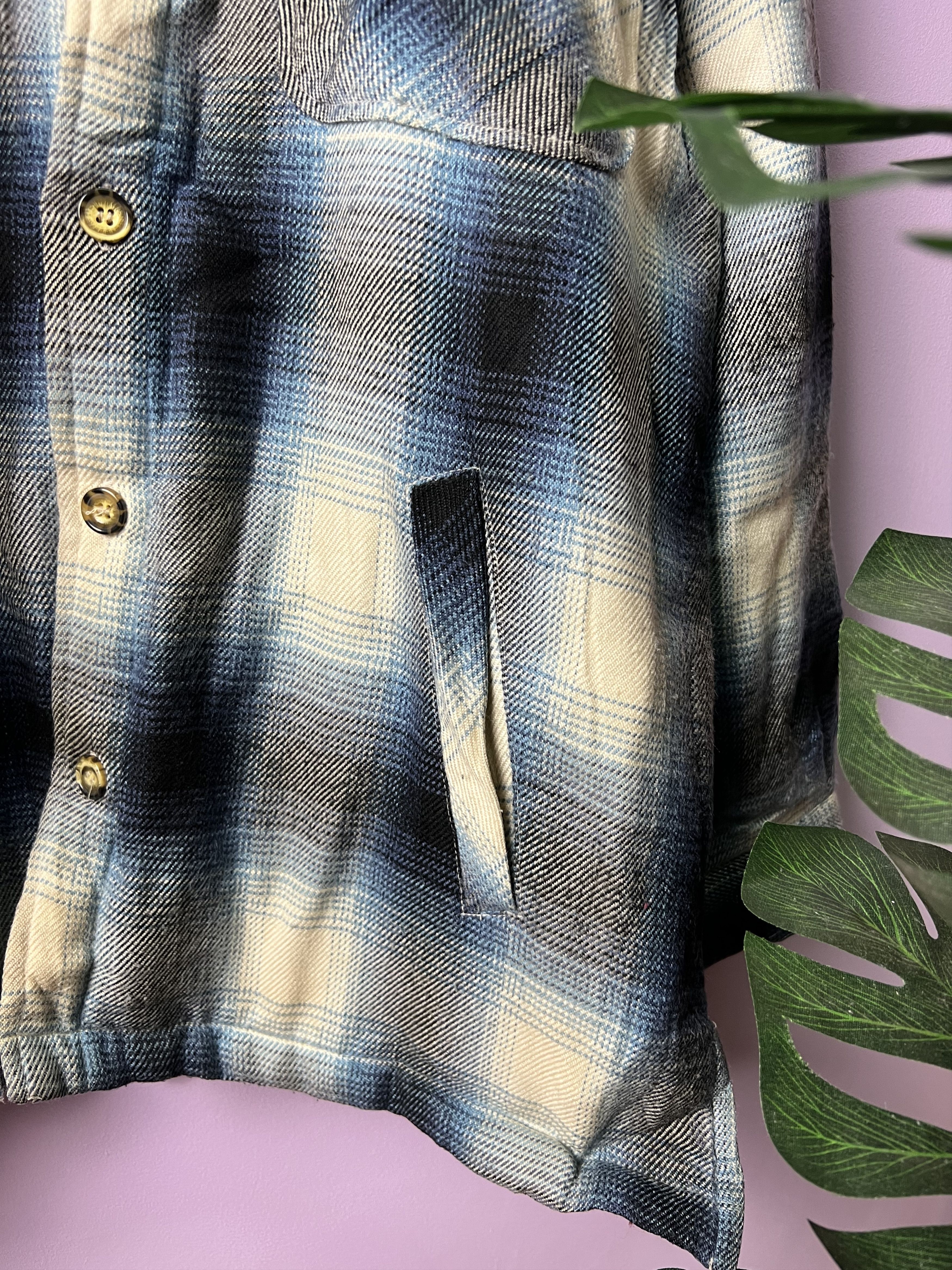 Japanese Brand 🔥Bayleaf Flannel Sherpa Jackets Size US L / EU 52-54 / 3 - 12 Thumbnail