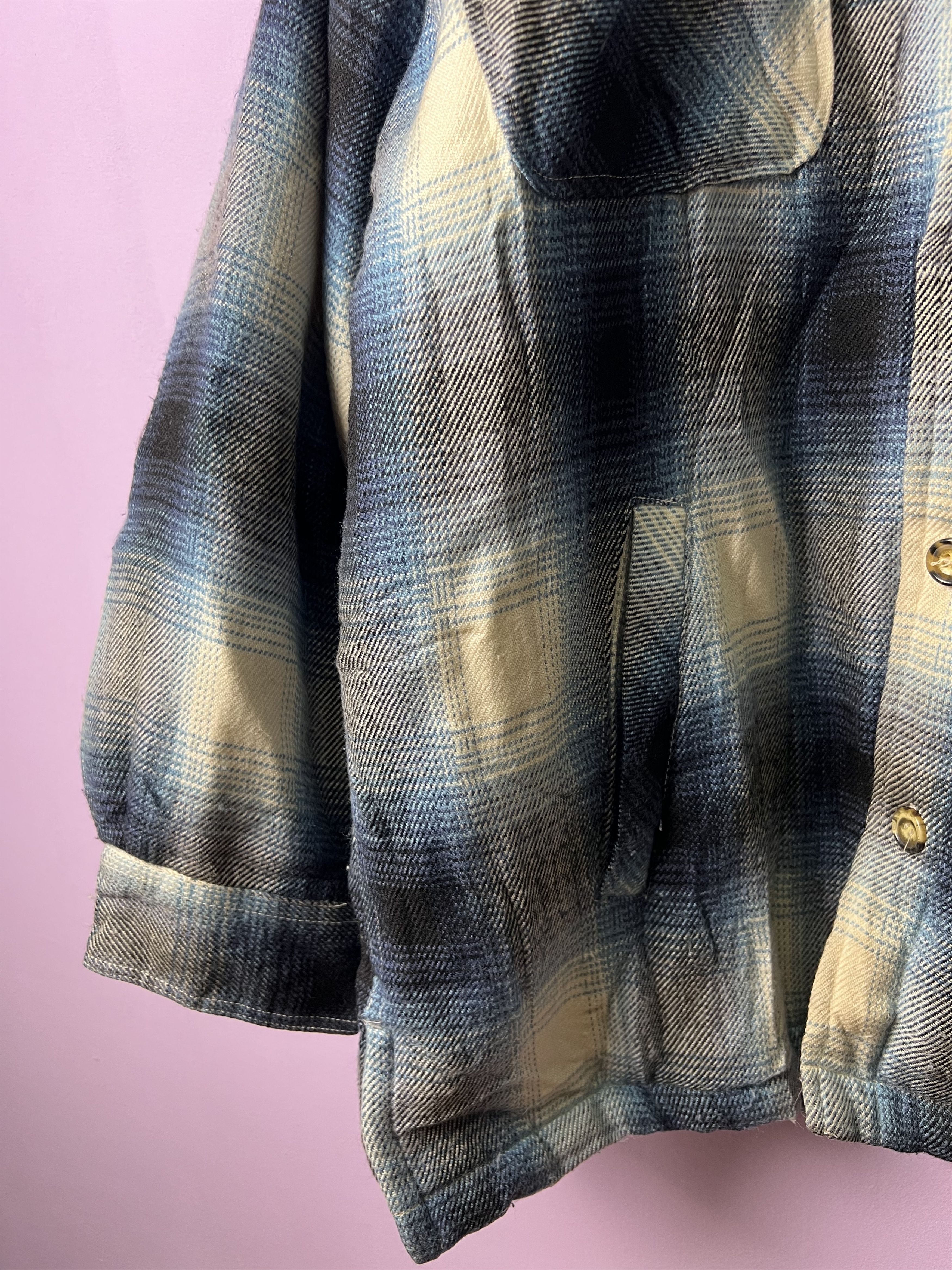 Japanese Brand 🔥Bayleaf Flannel Sherpa Jackets Size US L / EU 52-54 / 3 - 13 Thumbnail