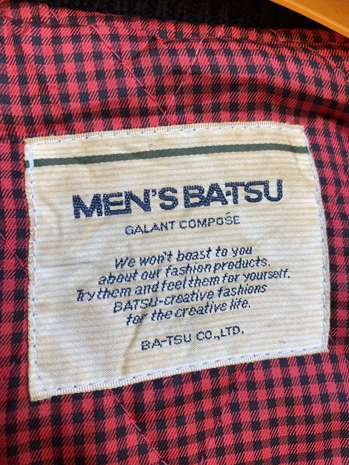 Japanese Brand 🔥Vintage Men’s Ba-Tsu Varsity Leather Jacket Size US L / EU 52-54 / 3 - 14 Thumbnail