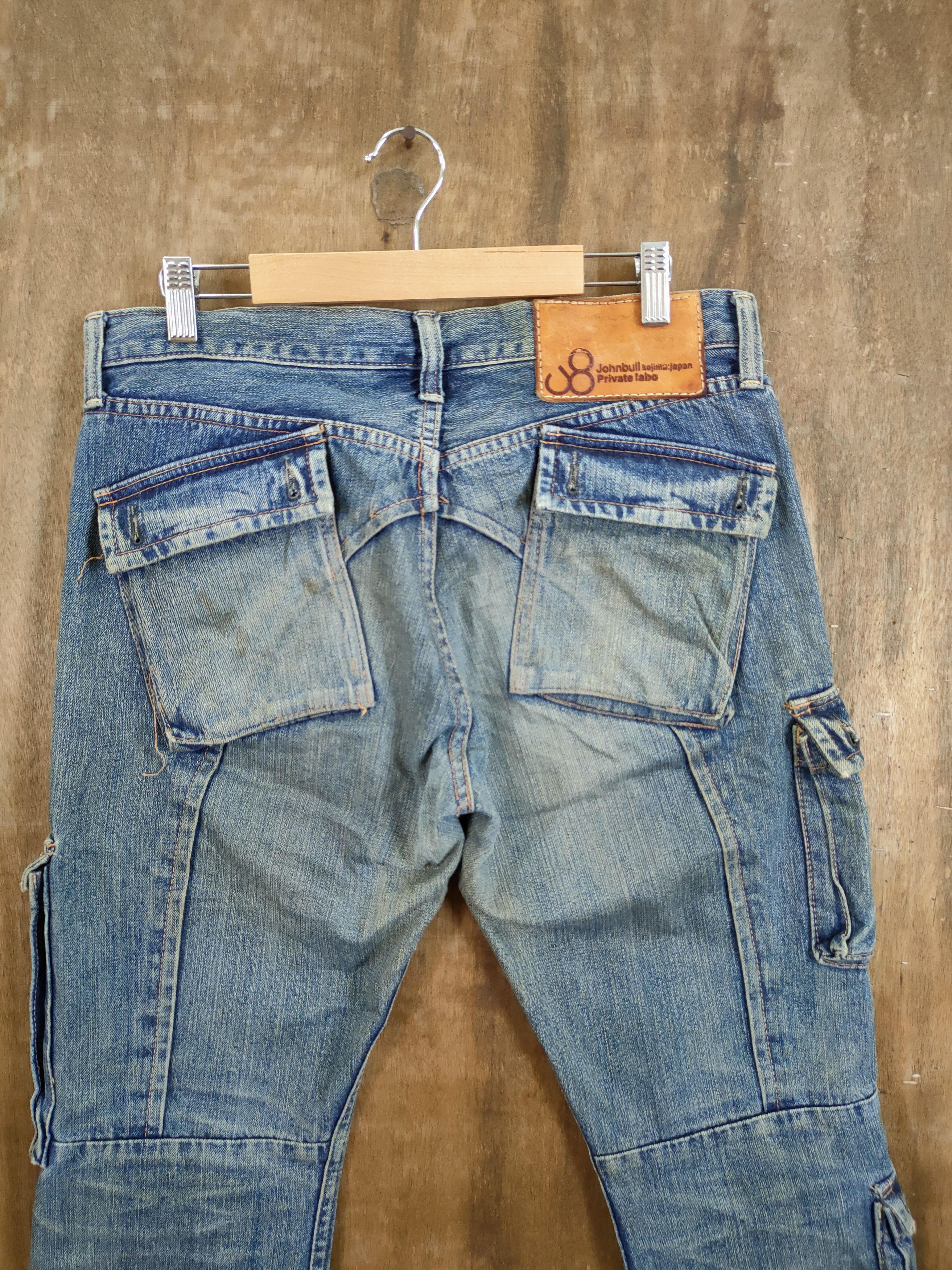 Johnbull DL John Bull Kojima Japan multipocket denim jeans #46-896 Size US 33 - 7 Thumbnail