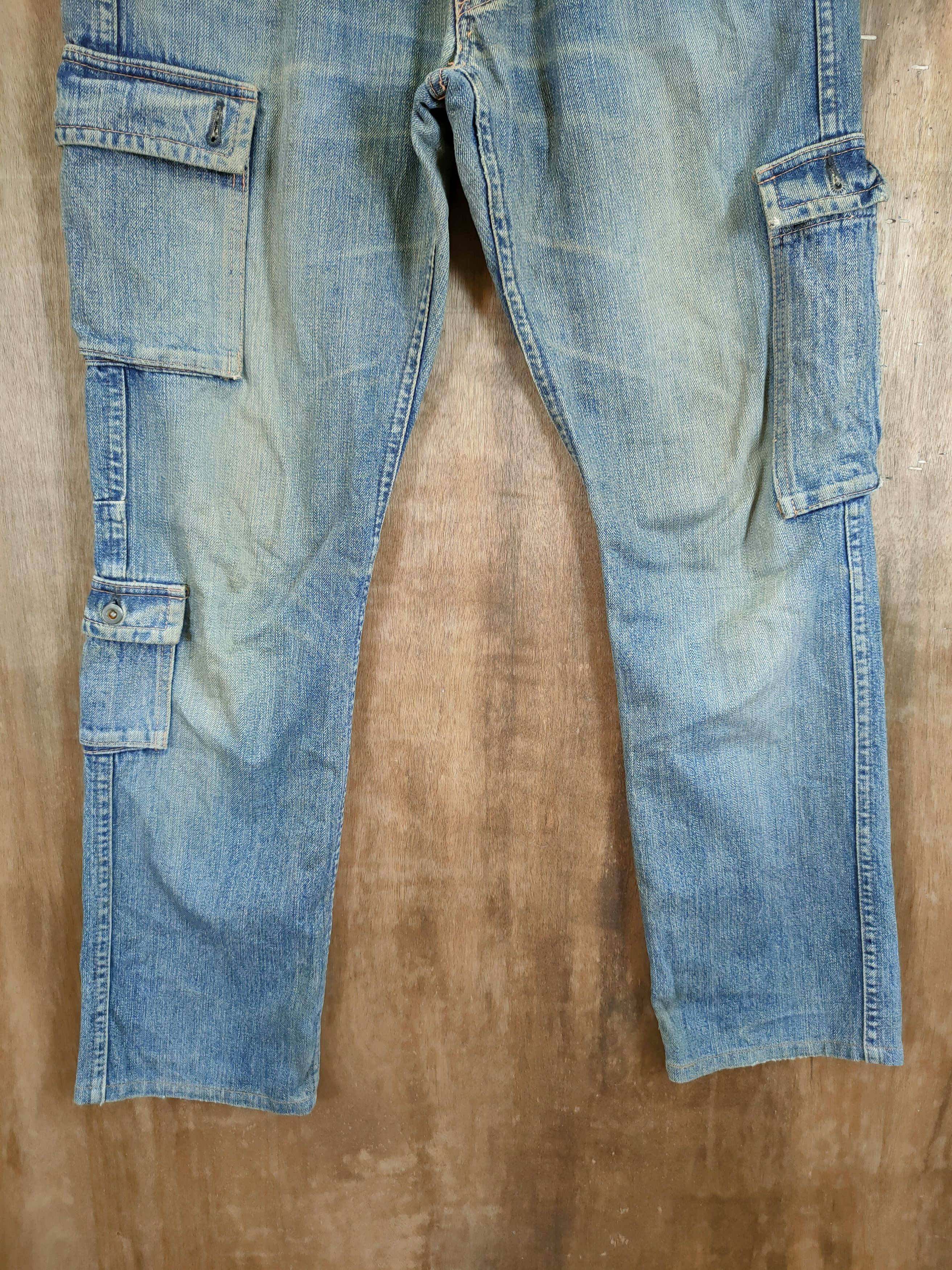 Johnbull DL John Bull Kojima Japan multipocket denim jeans #46-896 Size US 33 - 2 Thumbnail