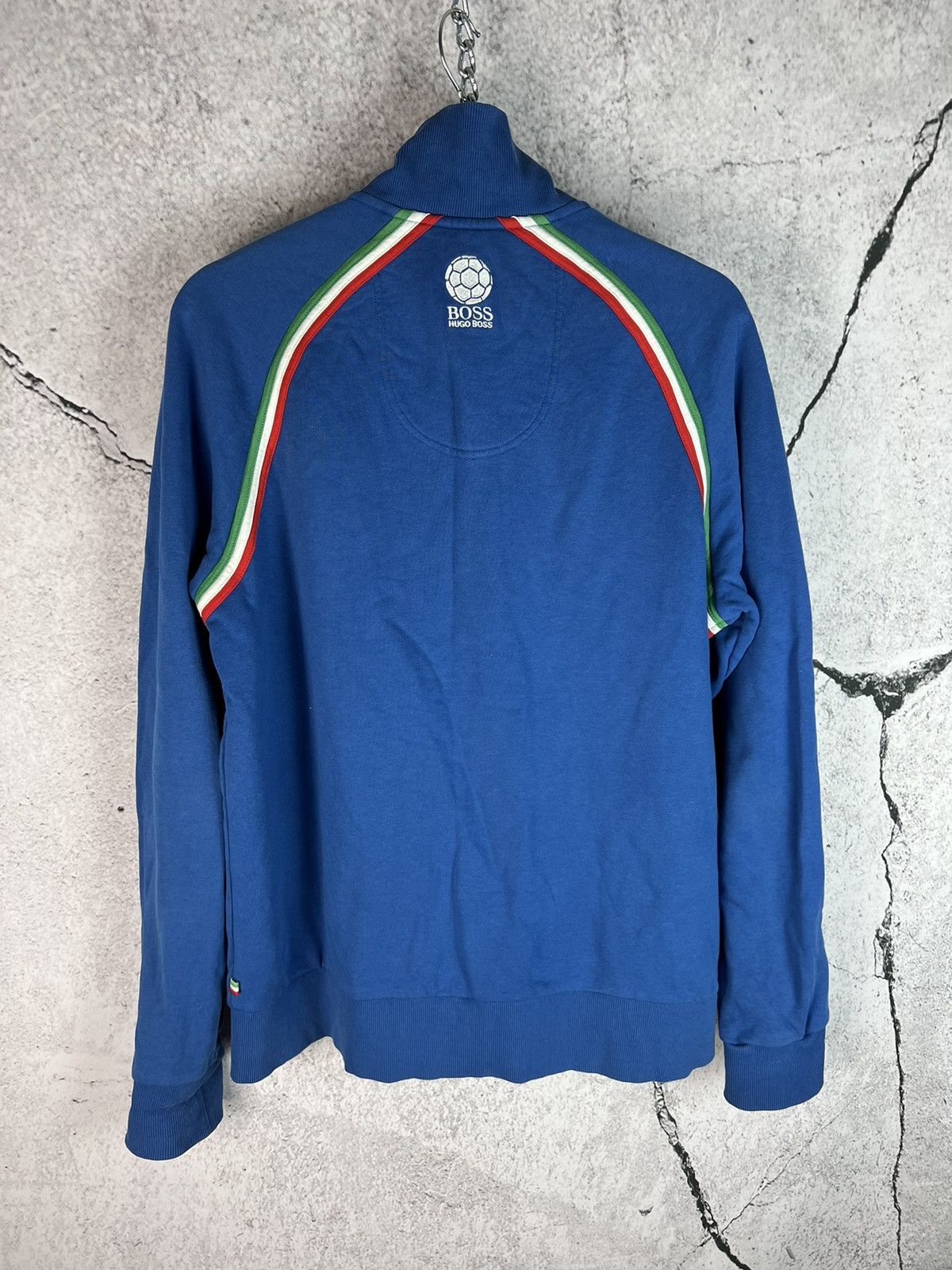 Hugo Boss Hugo Boss football Italian Italy zip sweatshirt Size US L / EU 52-54 / 3 - 2 Thumbnail