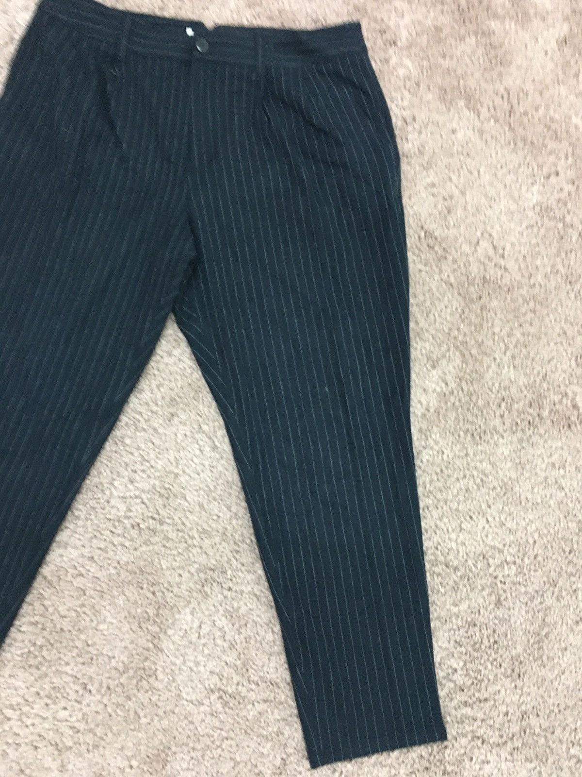 Vintage stripe trouser by denim london Size US 31 - 4 Thumbnail