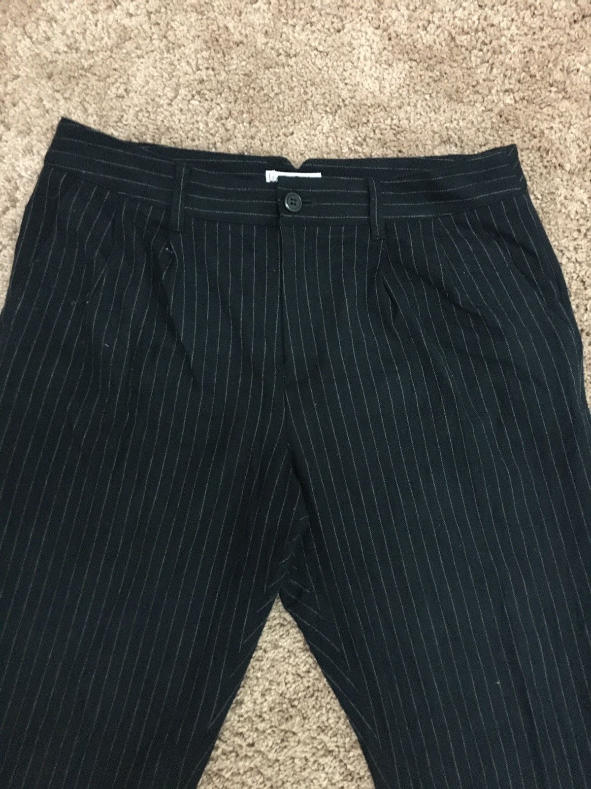 Vintage stripe trouser by denim london Size US 31 - 5 Thumbnail