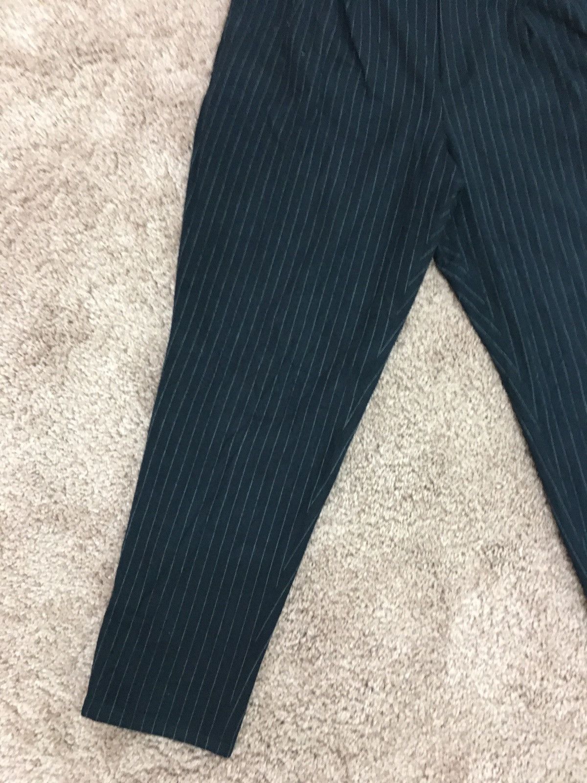 Vintage stripe trouser by denim london Size US 31 - 3 Thumbnail