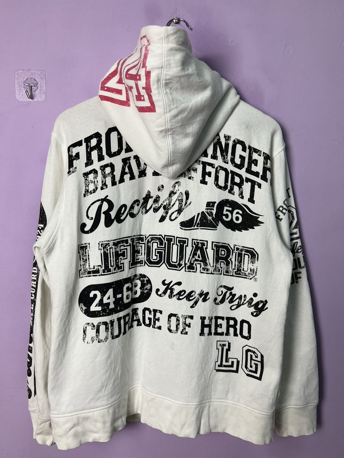 Other 🔥Lifeguard Front Danger Zipper Hoodies Size US M / EU 48-50 / 2 - 2 Thumbnail