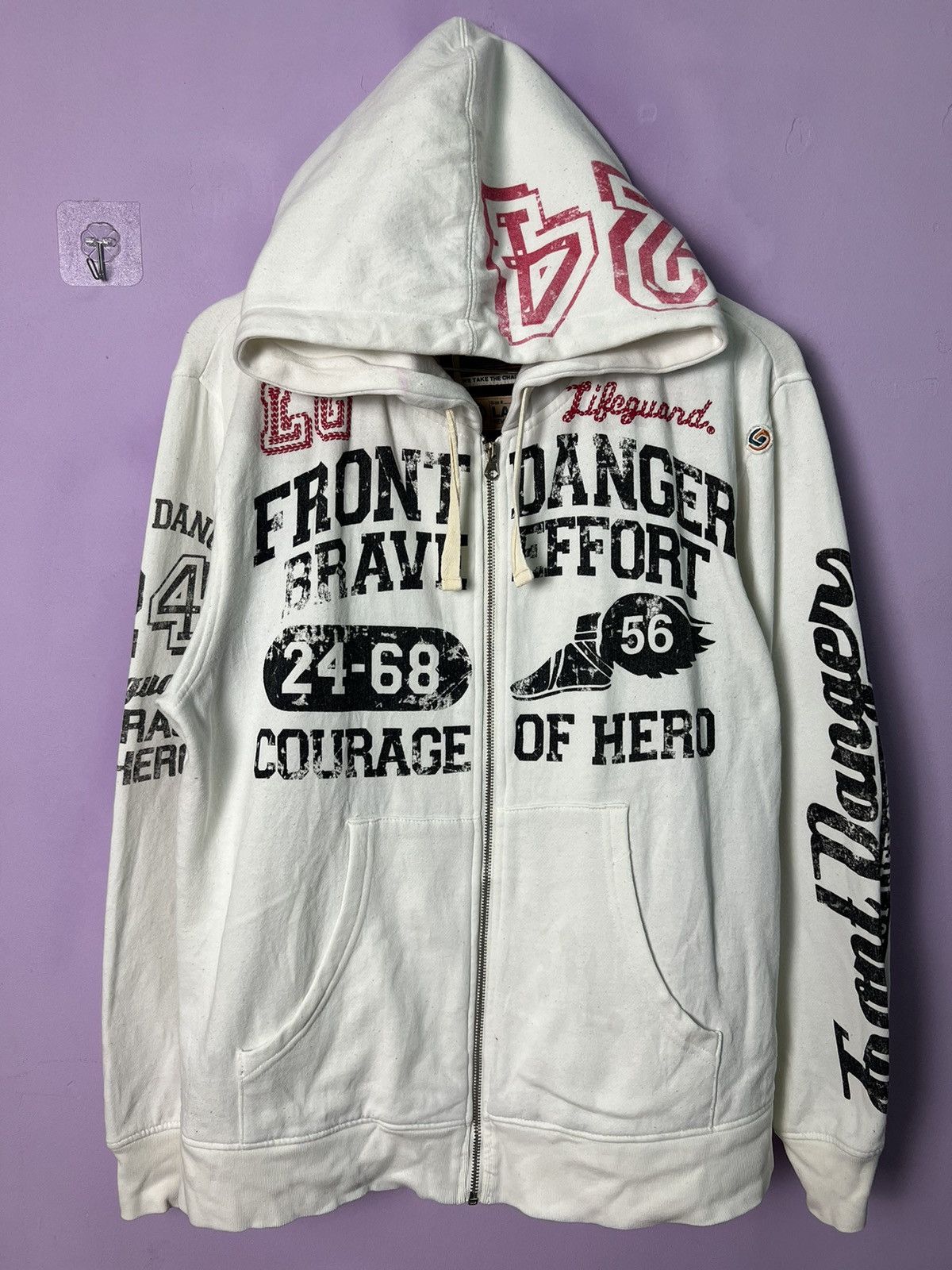 Other 🔥Lifeguard Front Danger Zipper Hoodies Size US M / EU 48-50 / 2 - 1 Thumbnail