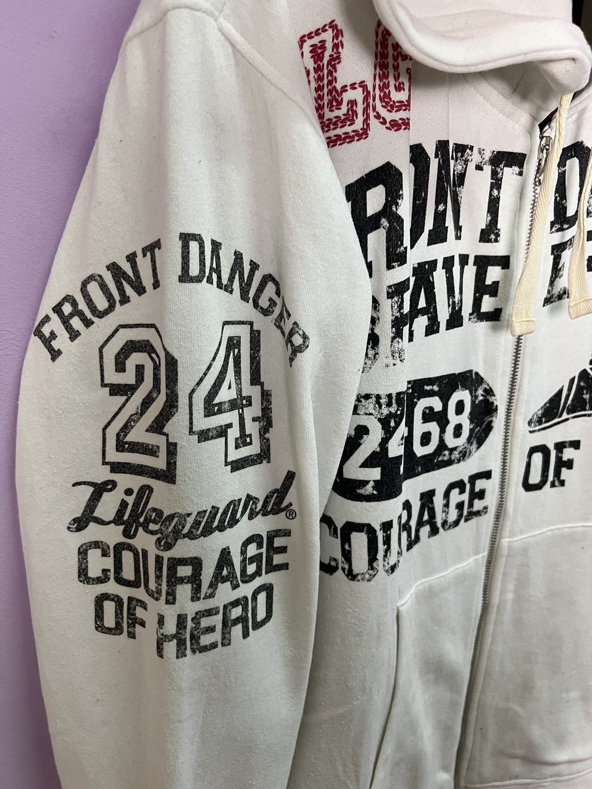 Other 🔥Lifeguard Front Danger Zipper Hoodies Size US M / EU 48-50 / 2 - 13 Thumbnail