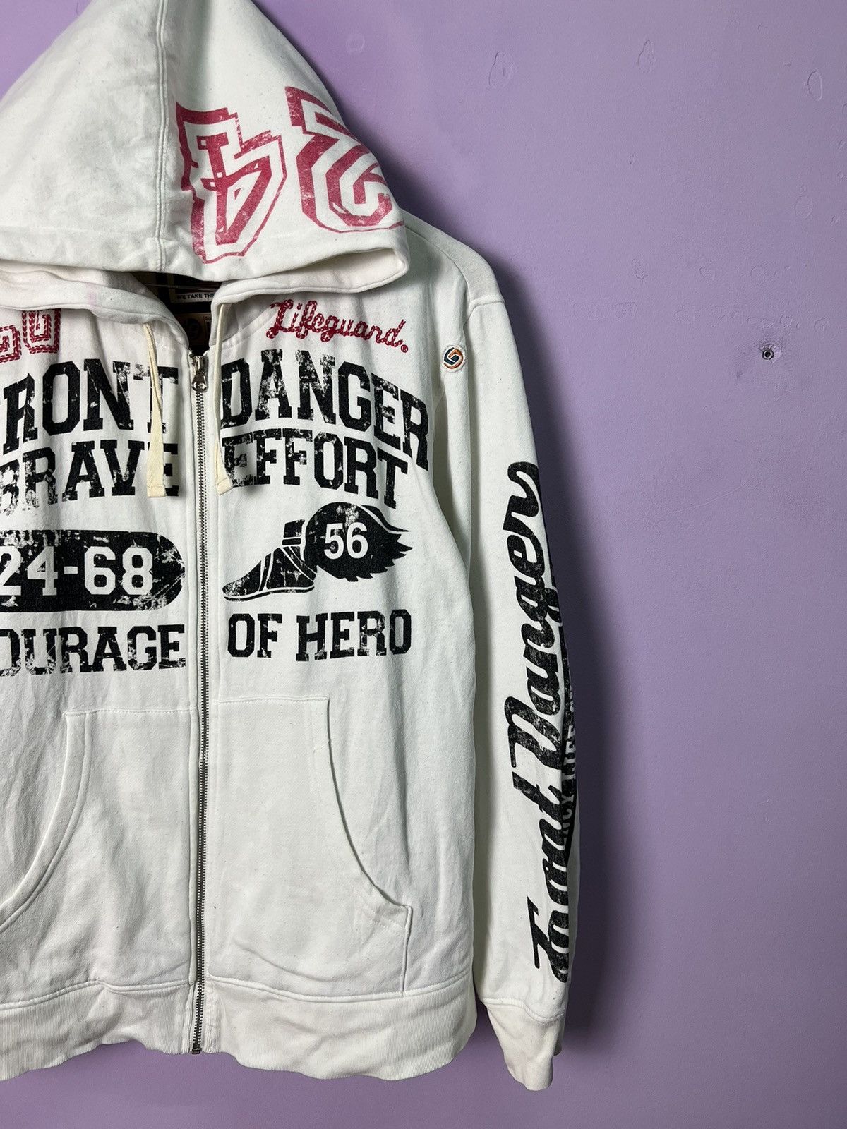 Other 🔥Lifeguard Front Danger Zipper Hoodies Size US M / EU 48-50 / 2 - 4 Thumbnail