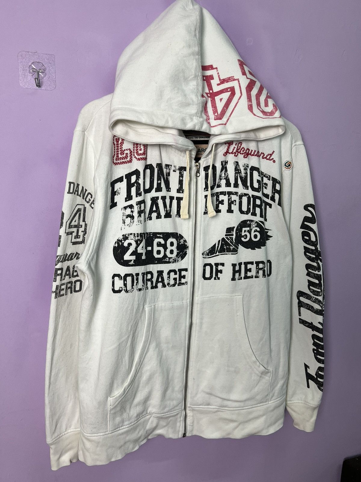 Other 🔥Lifeguard Front Danger Zipper Hoodies Size US M / EU 48-50 / 2 - 6 Thumbnail