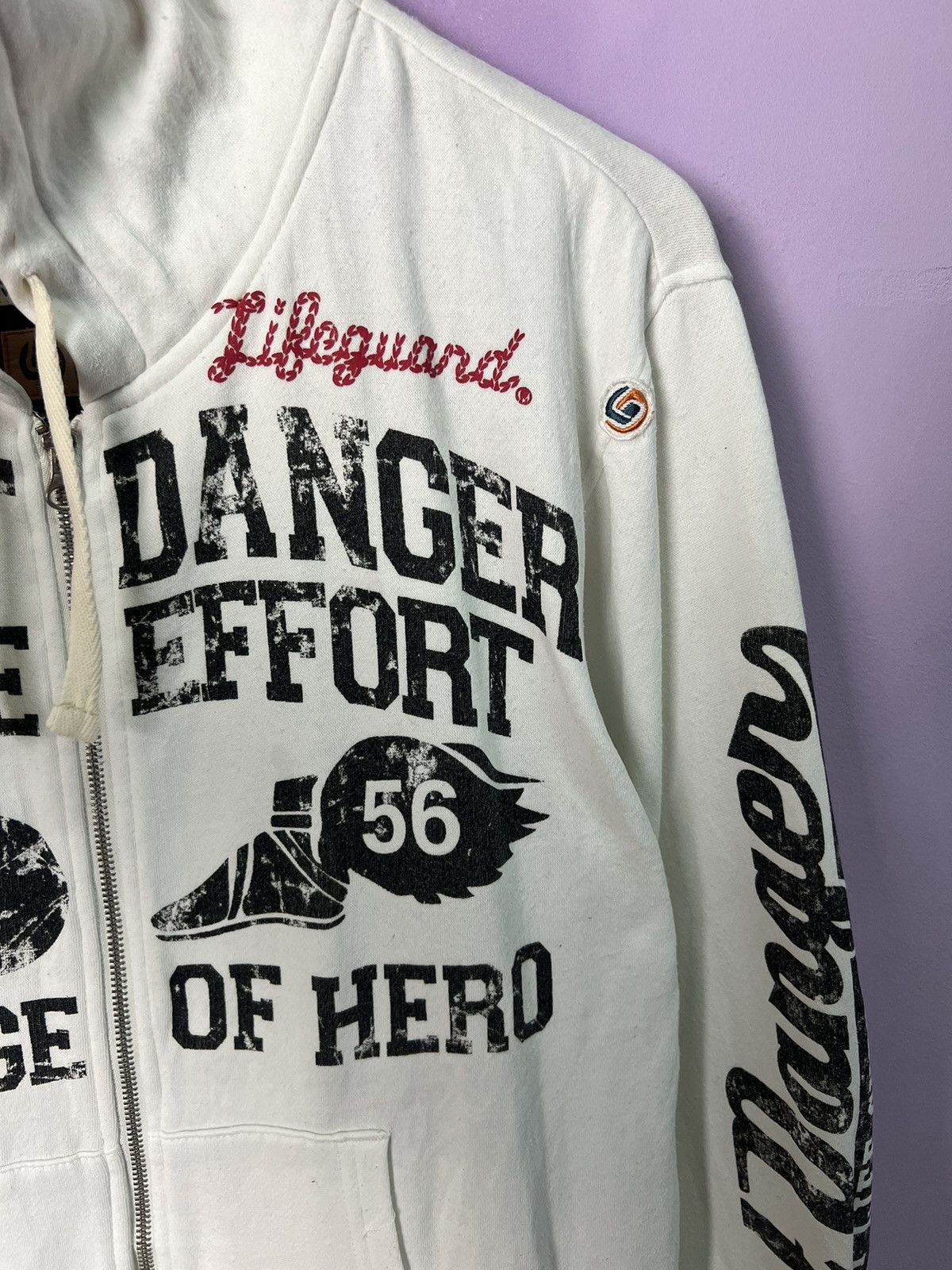 Other 🔥Lifeguard Front Danger Zipper Hoodies Size US M / EU 48-50 / 2 - 8 Thumbnail