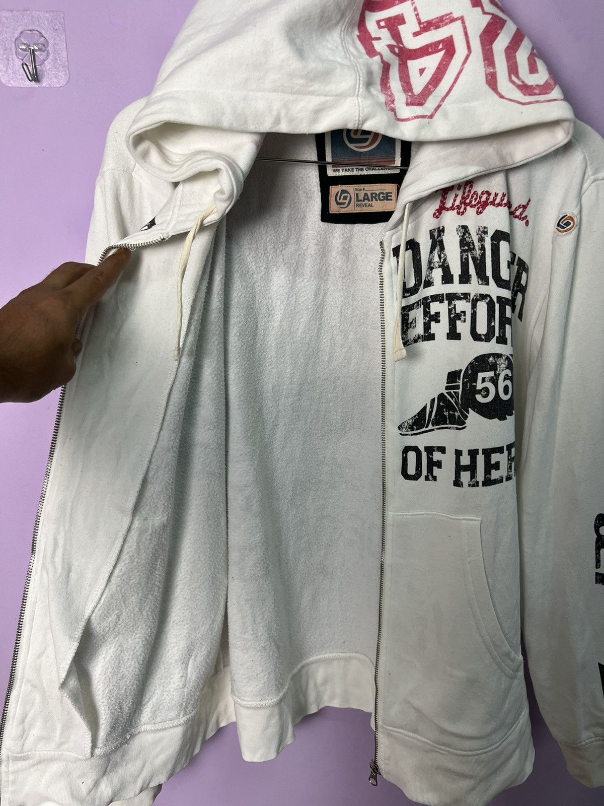 Other 🔥Lifeguard Front Danger Zipper Hoodies Size US M / EU 48-50 / 2 - 15 Thumbnail